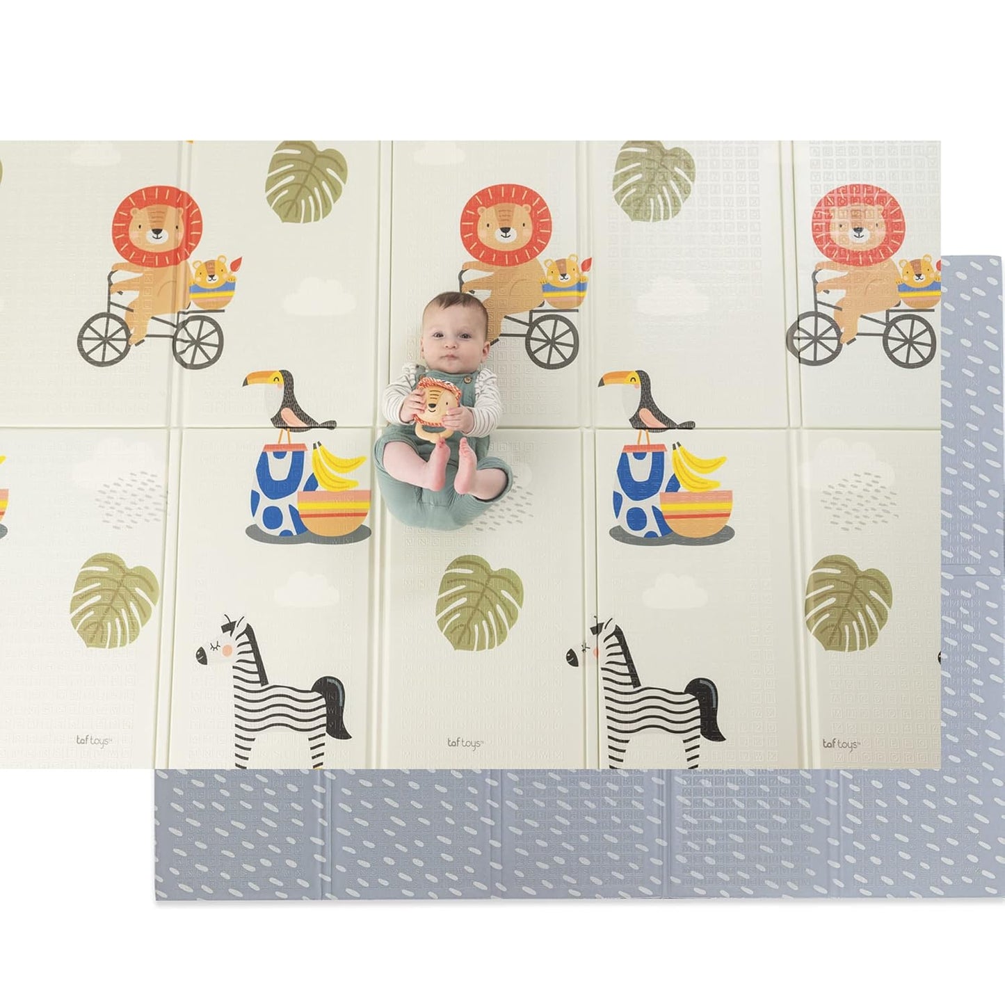 Extra Large Cushioned Baby Foam Play Mat for Safe Playtime