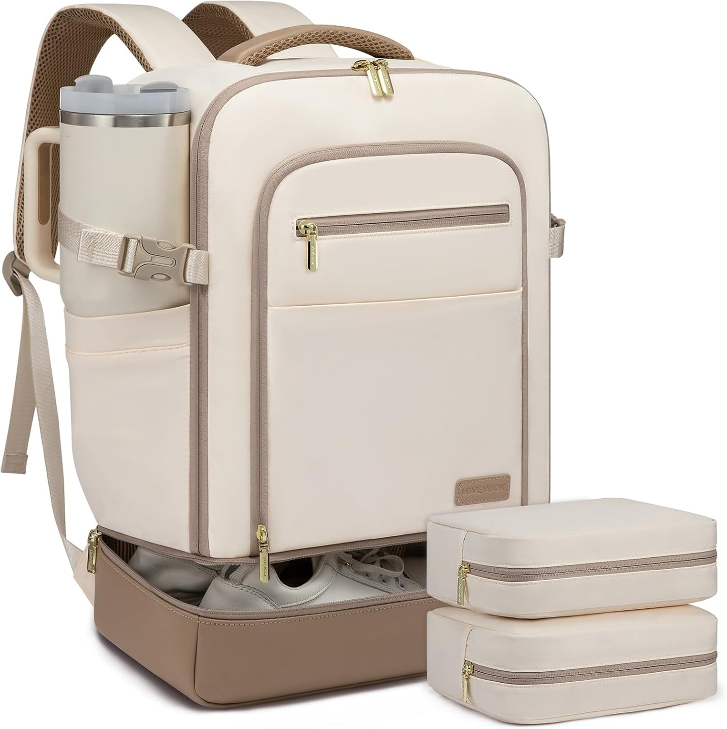 LOVEVOOK Travel Backpack for Women with Shoe Compartment