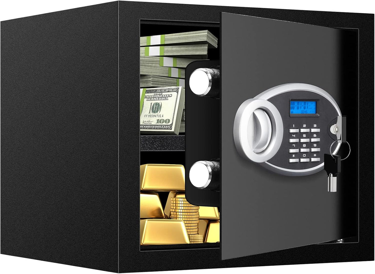 1.6 Cuft Fireproof Safe for Home Use with Digital Keypad