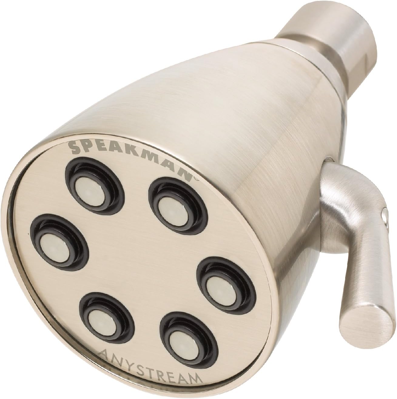 Speakman S-2252-BN Brass Icon Anystream High Pressure Shower Head