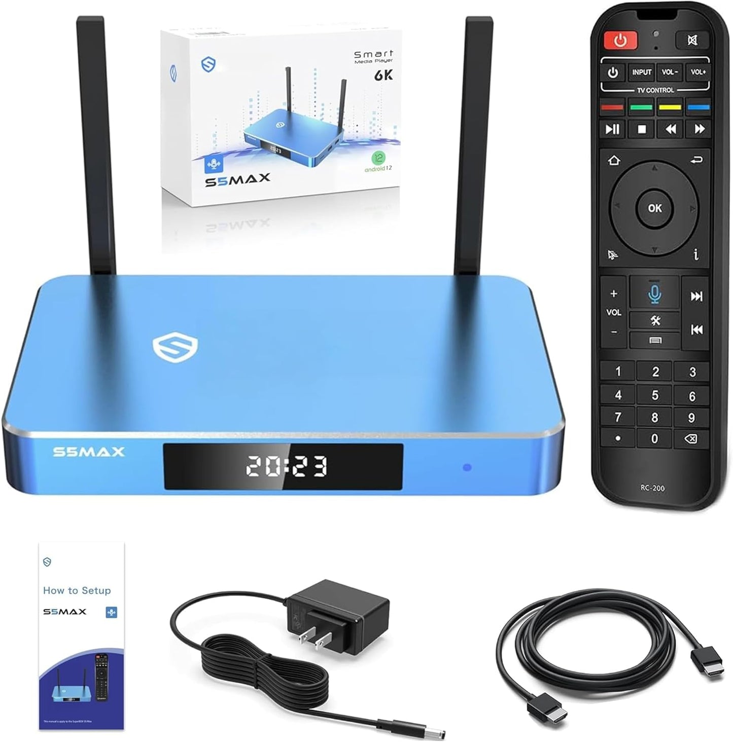 S-5 2024 Super New M-A-X with Voice Remote Control Features