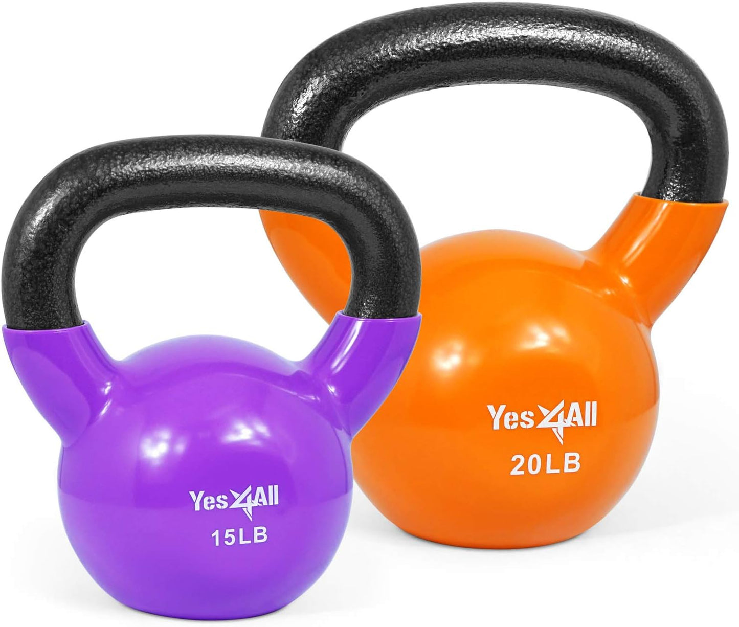 Yes4All Kettlebell Set for Full Body Workout and Strength Training