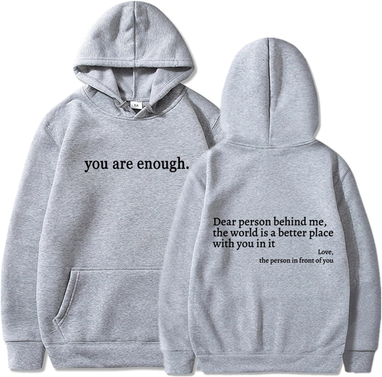 You Are Enough Hoodie - LELISKA