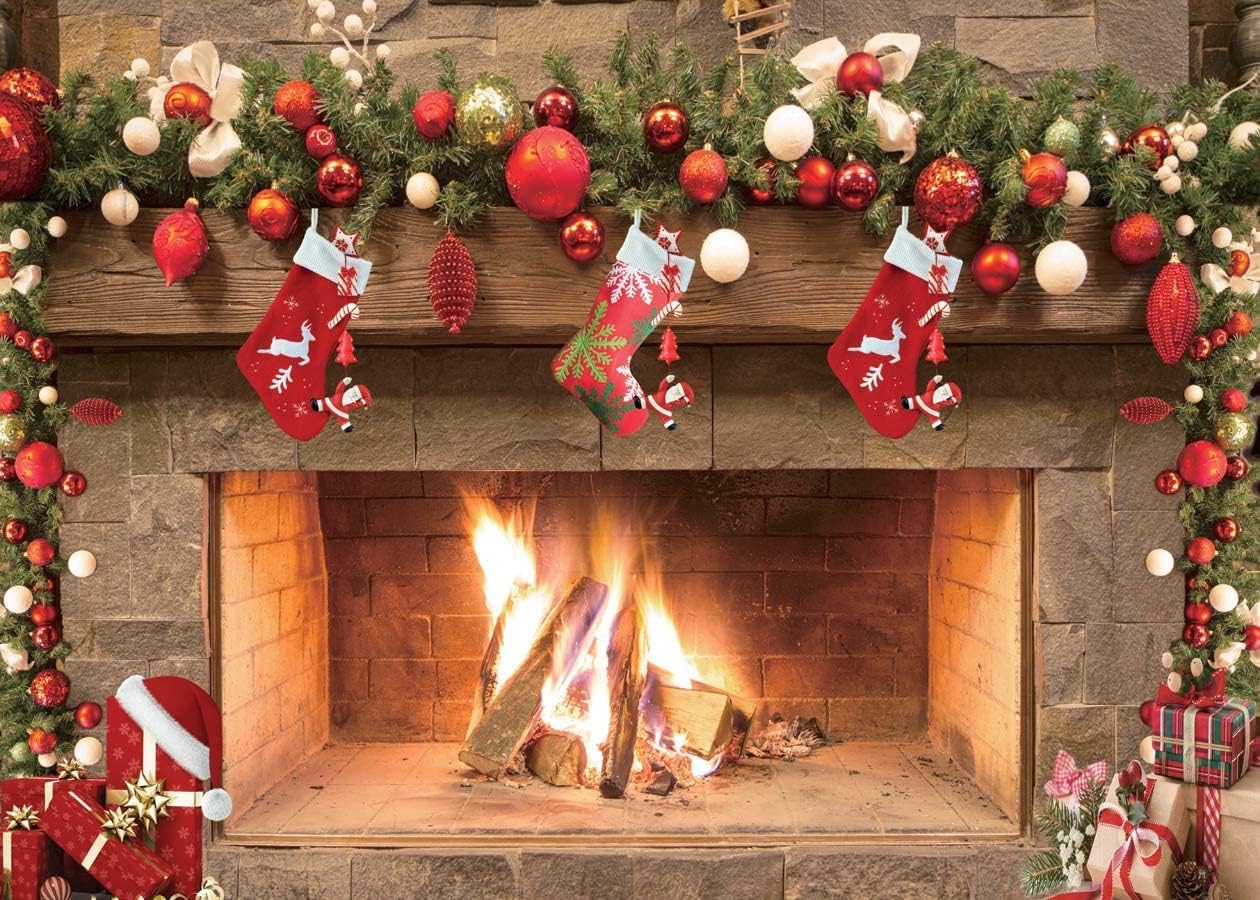Dudaacvt 10x8ft Christmas Photography Backdrops for Festive Fun