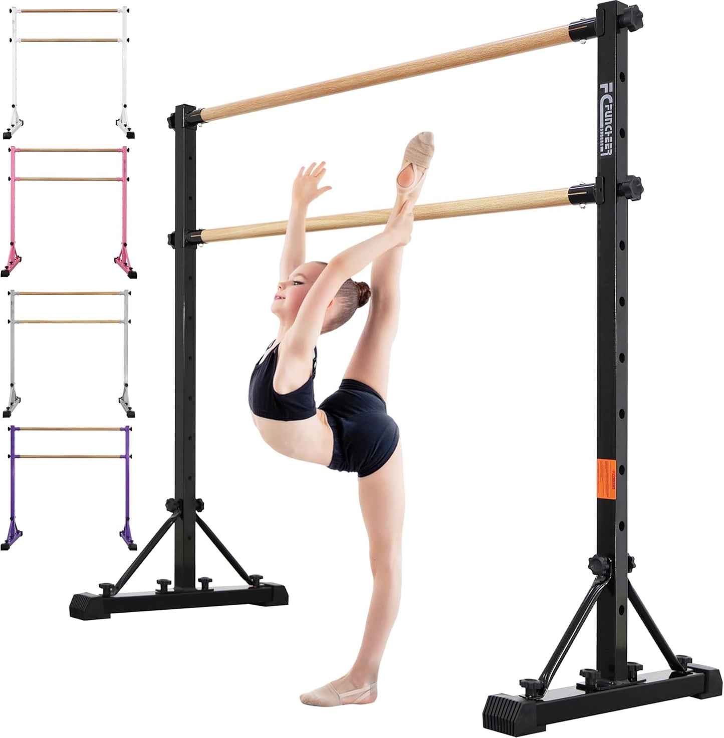 Adjustable Ballet Barre for Dance & Balance Exercise Equipment