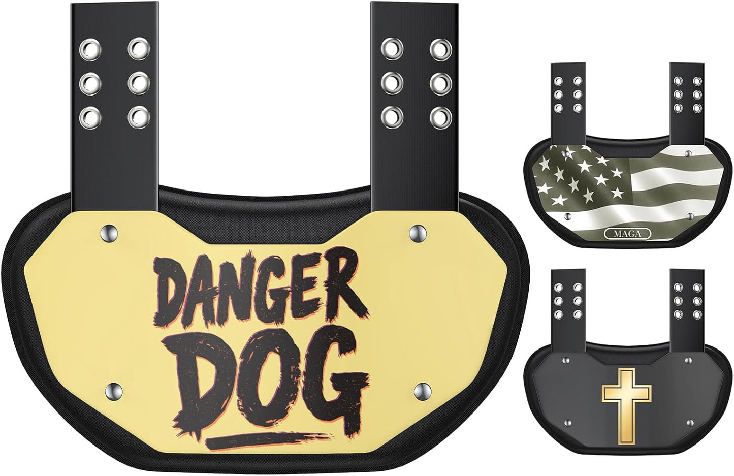 Football Backplate with High Impact Foam Padding for All Players