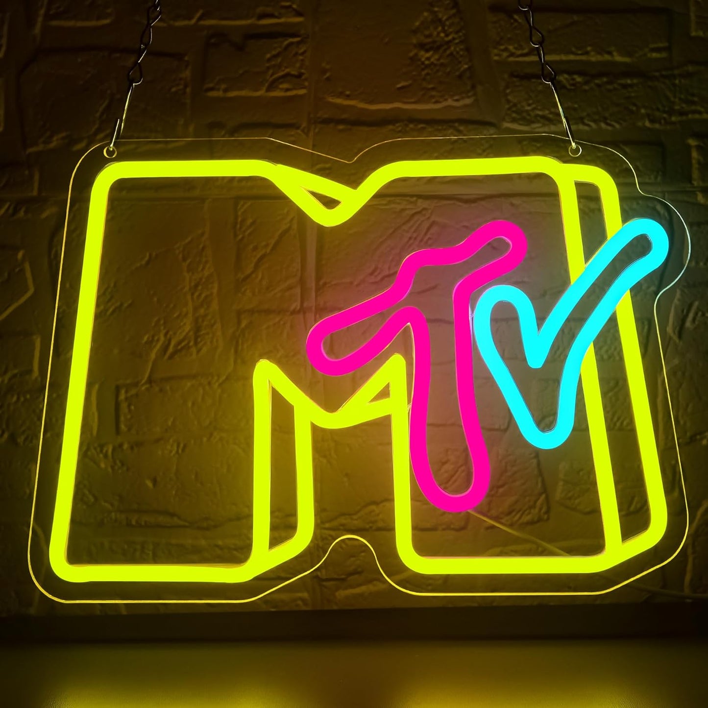 Dimmable Music Neon Sign for Wall Decor - Perfect for Parties