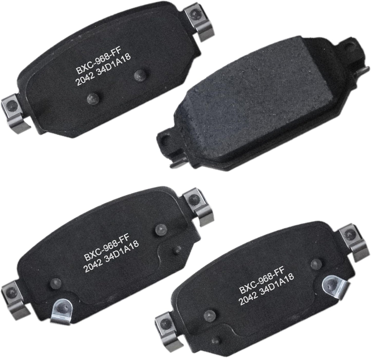 Bendix Premium SBC2042 Ceramic Rear Brake Pads for Mazda Vehicles