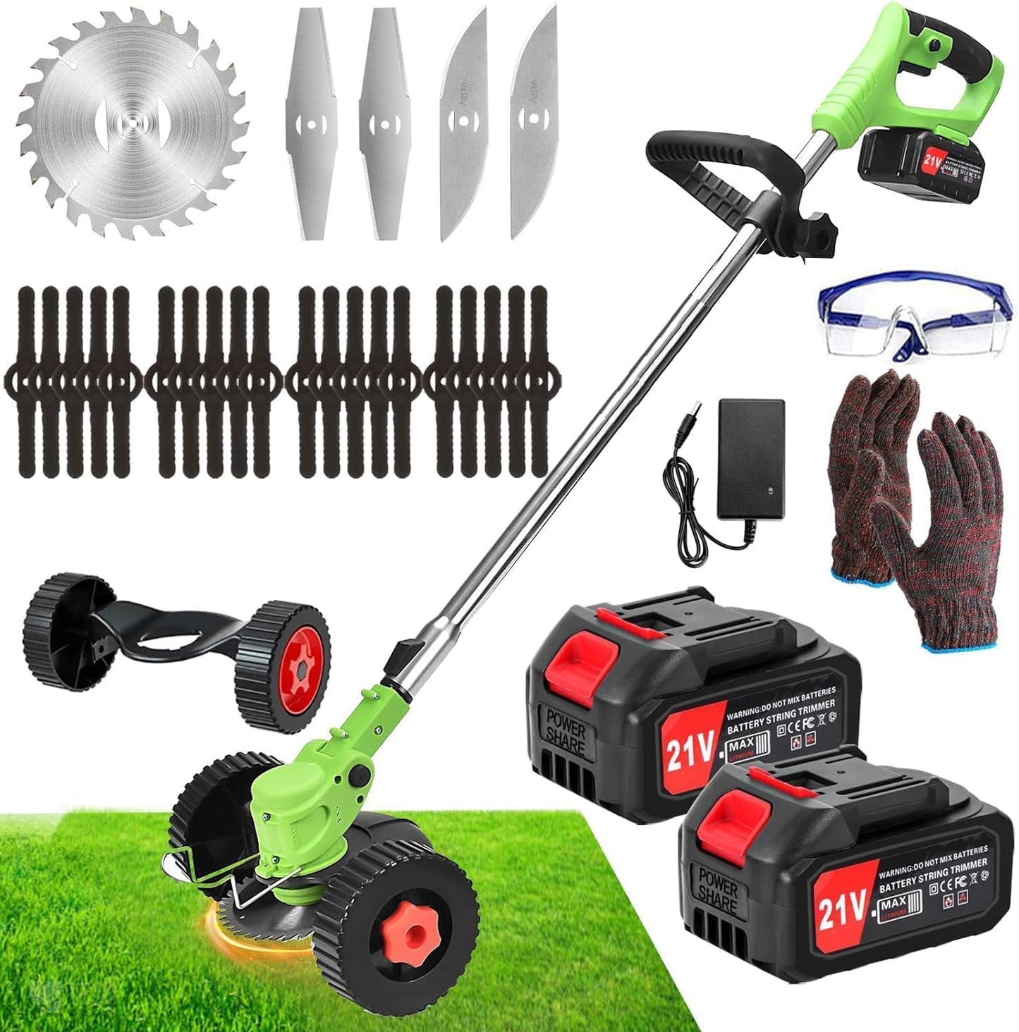 Powerful Cordless Electric Weed Wacker for Easy Yard Care