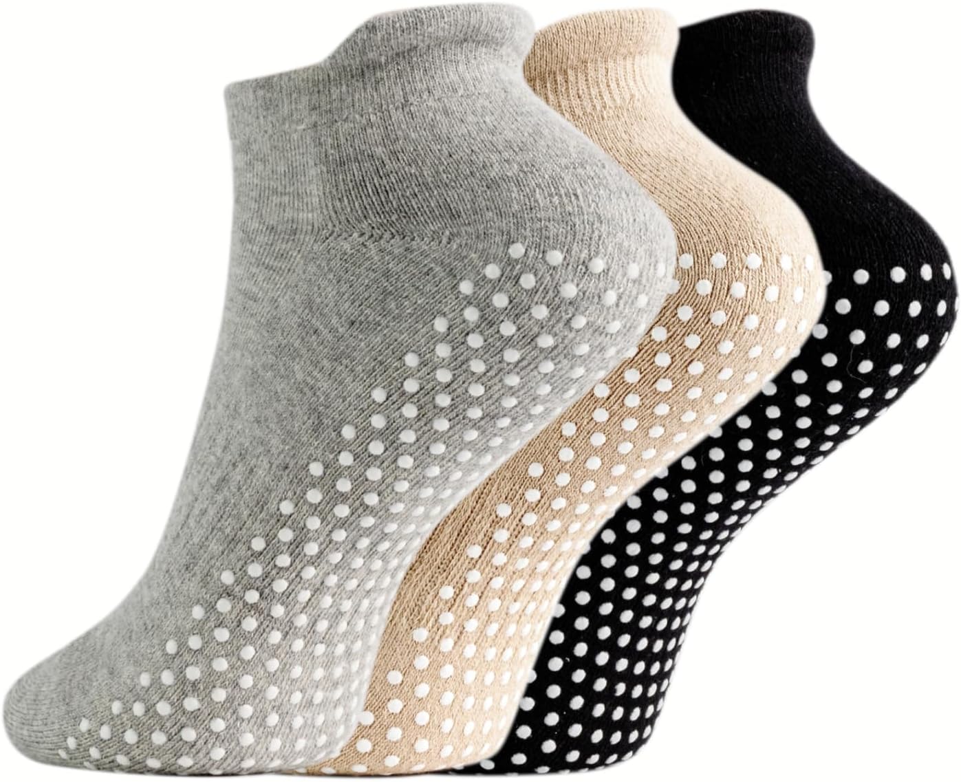 Non-Slip Grippy Pilates Socks for Women - Culeotah
