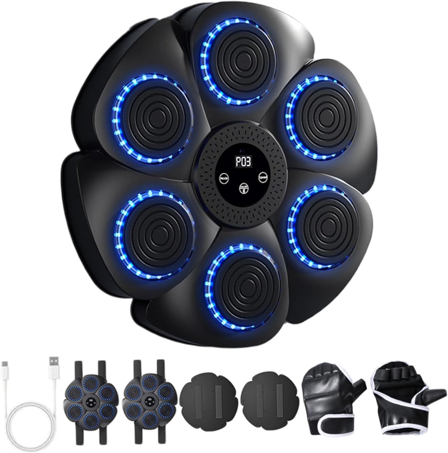 Beat Sync Music Boxing: Home Gym Fitness Trainer
