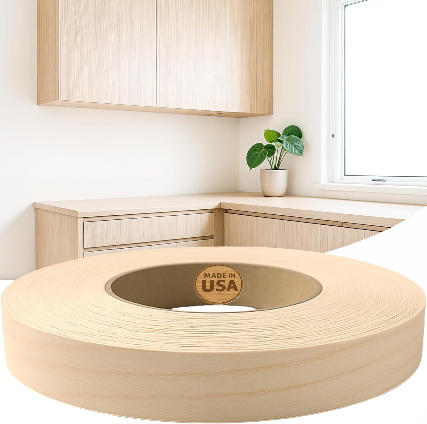 Edge Supply Birch Wood Veneer Tape for DIY Projects