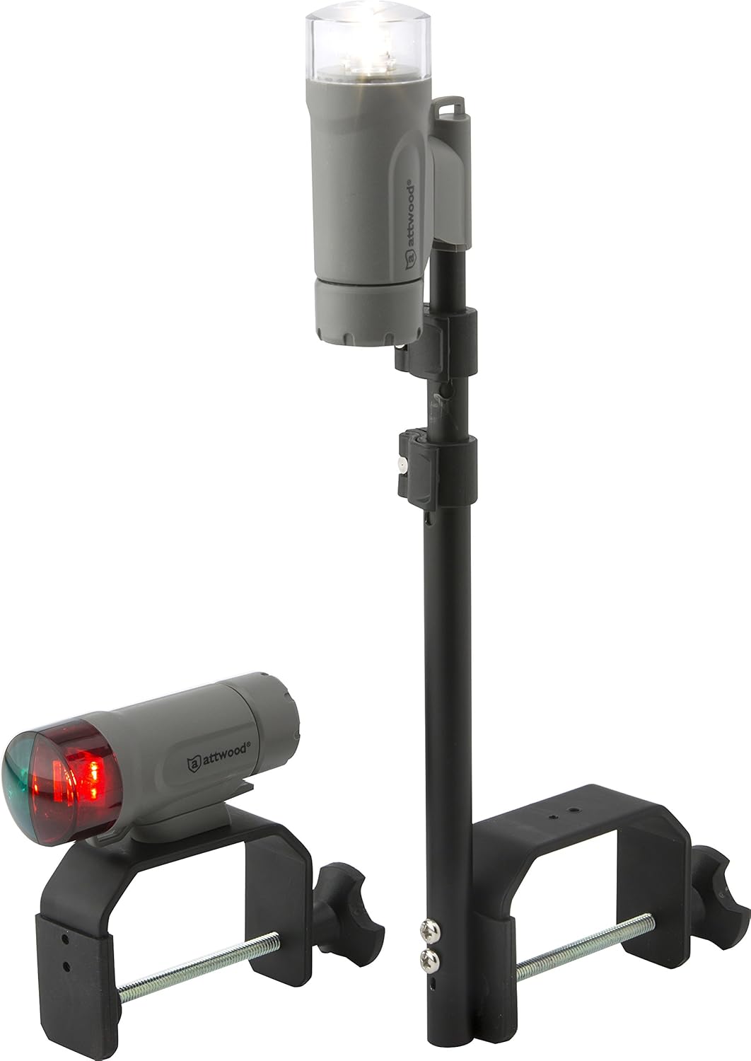 Portable Navigation Light Kit with LED Bow and Stern Lights