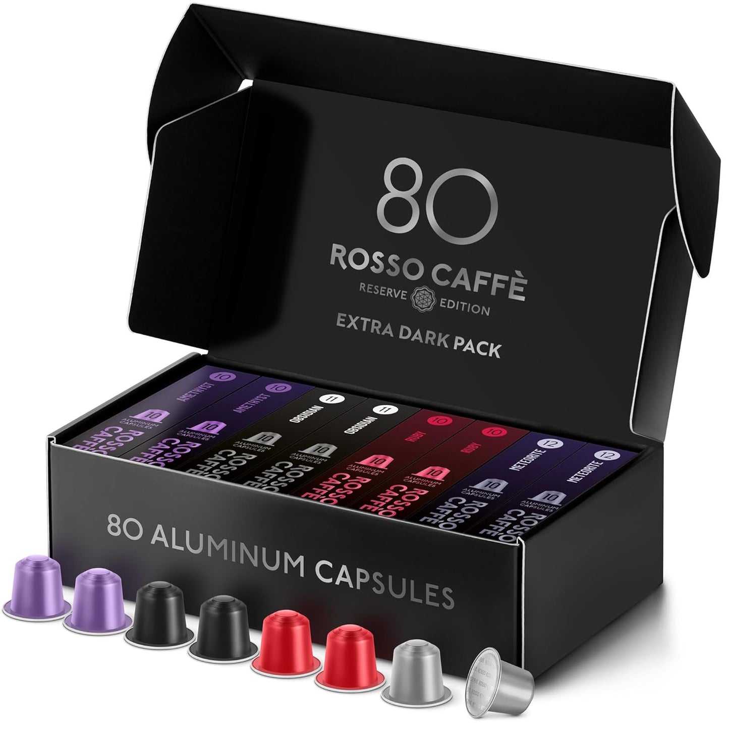 Intense Dark Roast Italian Espresso Pods - 80ct