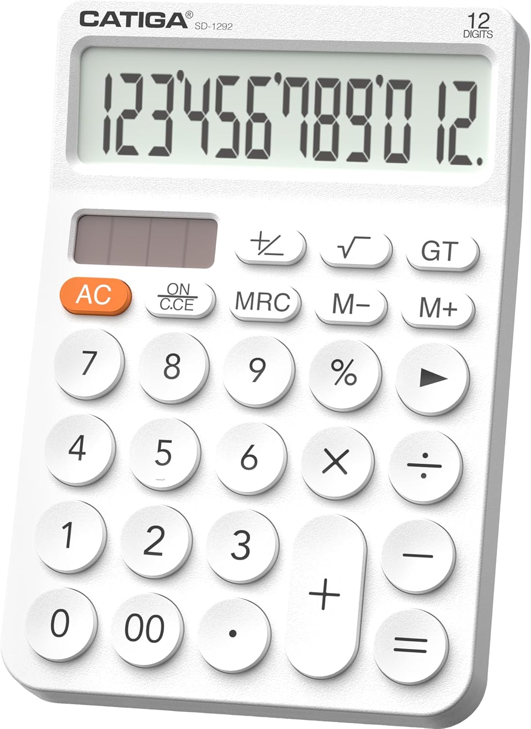 CATIGA 12-Digit Large LCD Desktop Calculator