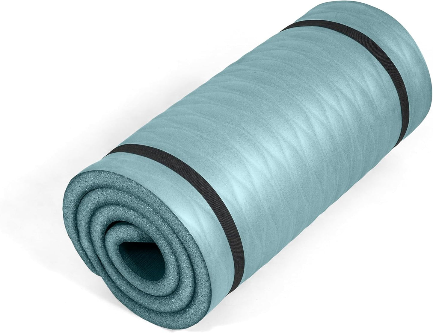 Tone Fitness 1-Inch Thick Yoga Mat for Comfort & Stability