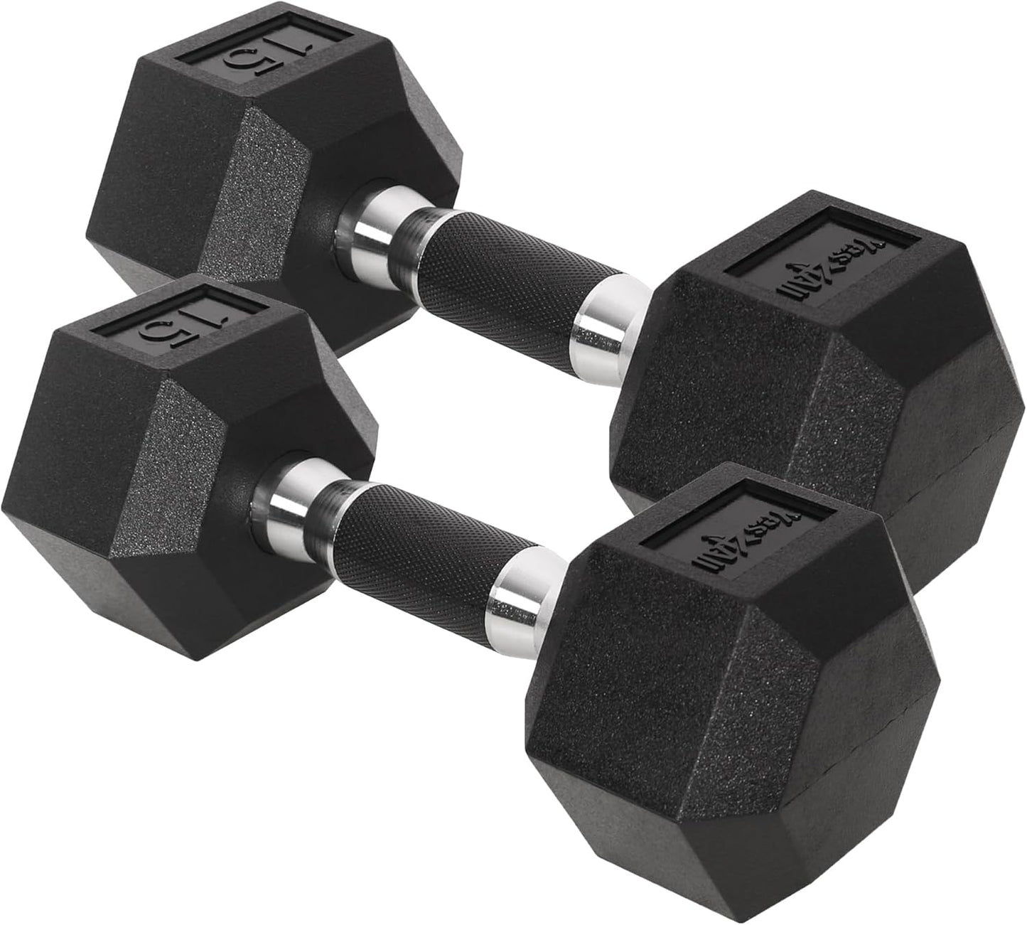 Yes4All Hex Dumbbells with Rubber Grip for Home Gym Workouts