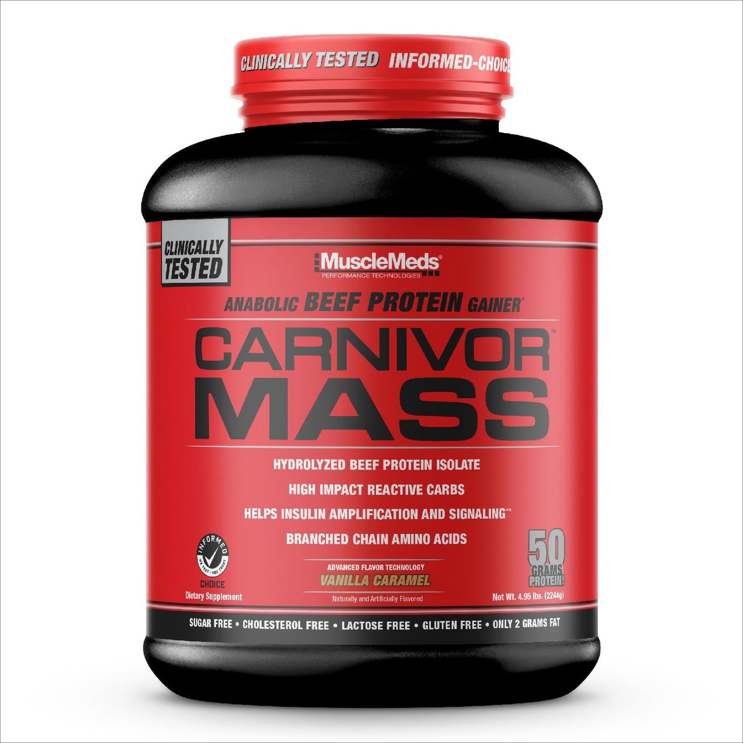 CARNIVOR Mass Gainer Beef Protein Isolate Shake Review