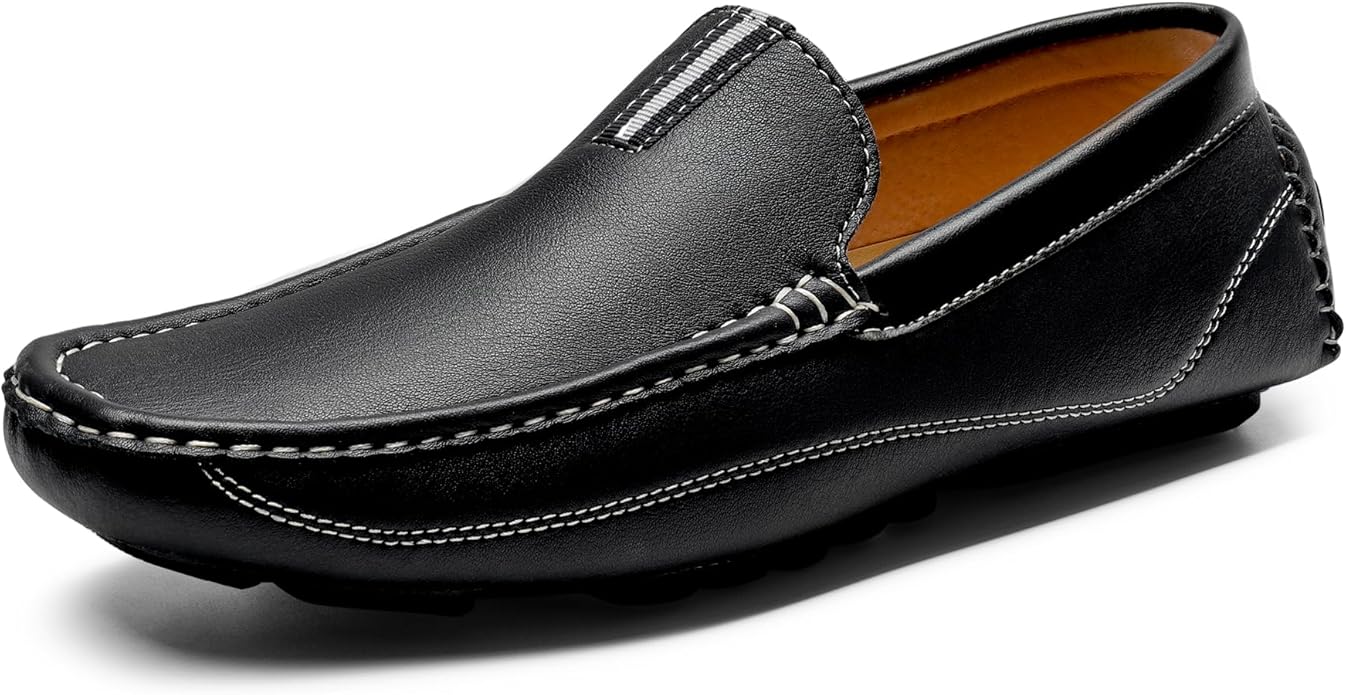 Bruno Marc Men's Driving Moccasins Penny Loafers for Comfort