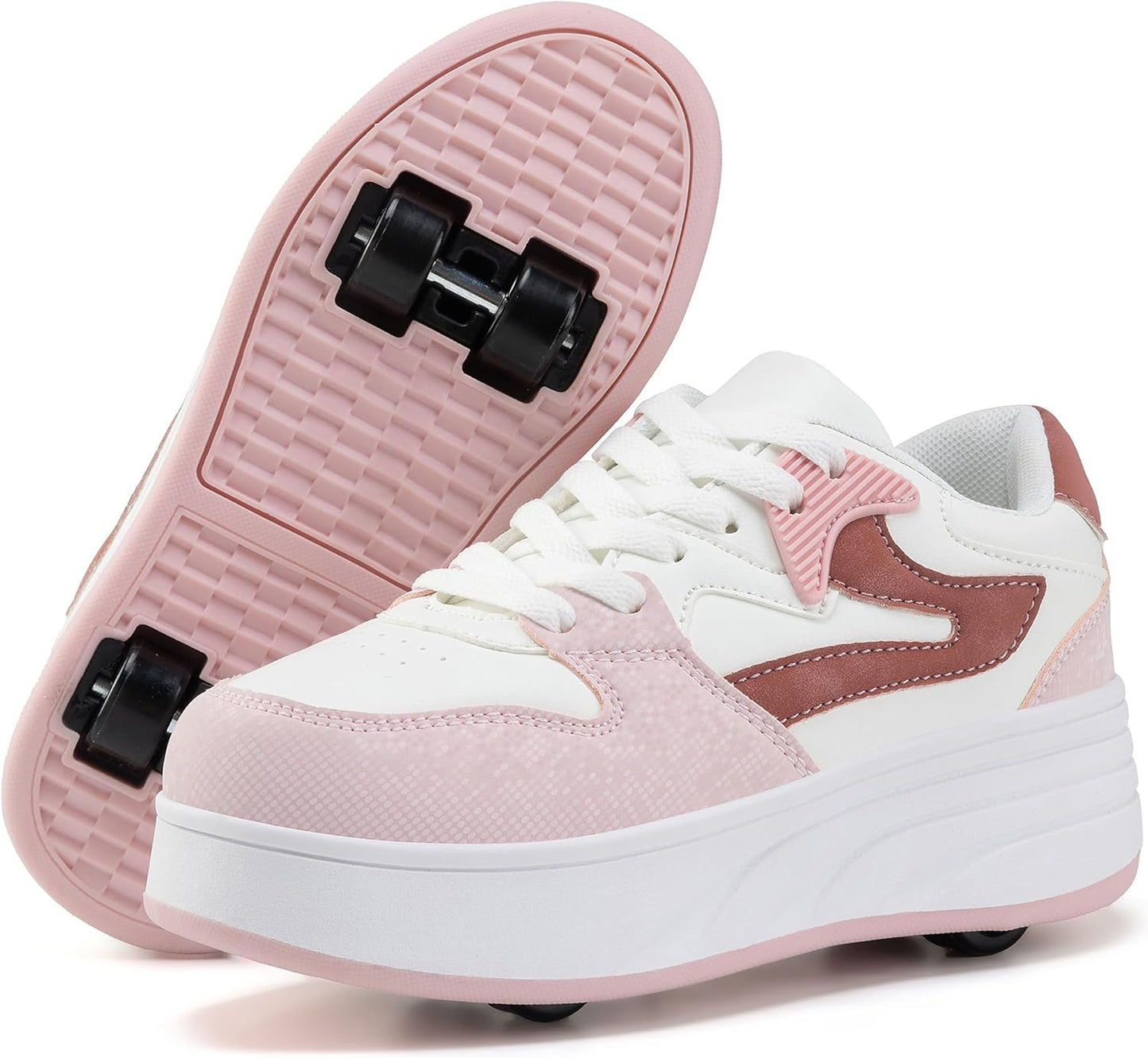 Roller Skate Shoes for Kids with Detachable Wheels for Fun
