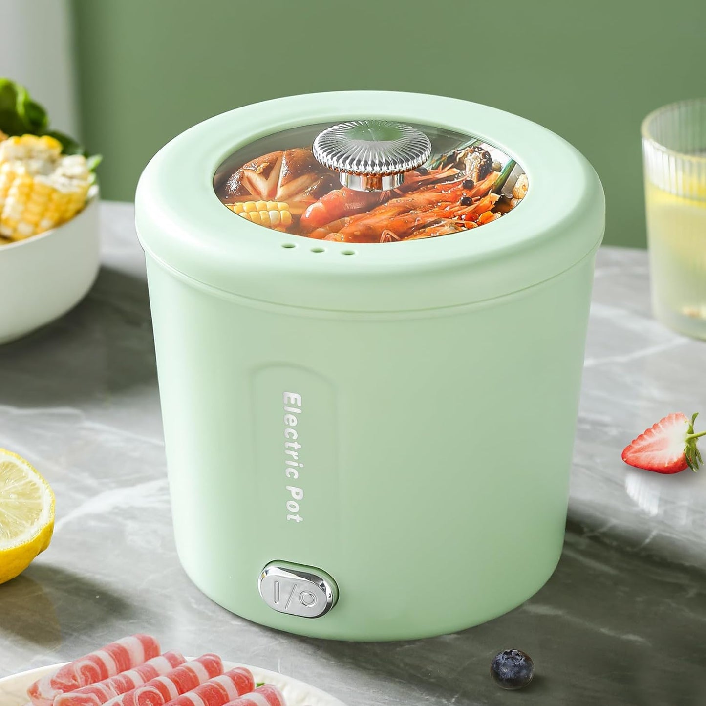 Zelarca 1L Mini Rapid Noodles Cooker