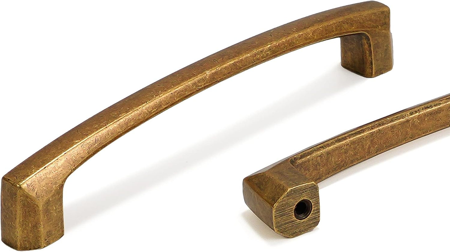 Antique Brass Kitchen Cabinet Handles by Cotykiley - 10 Pack