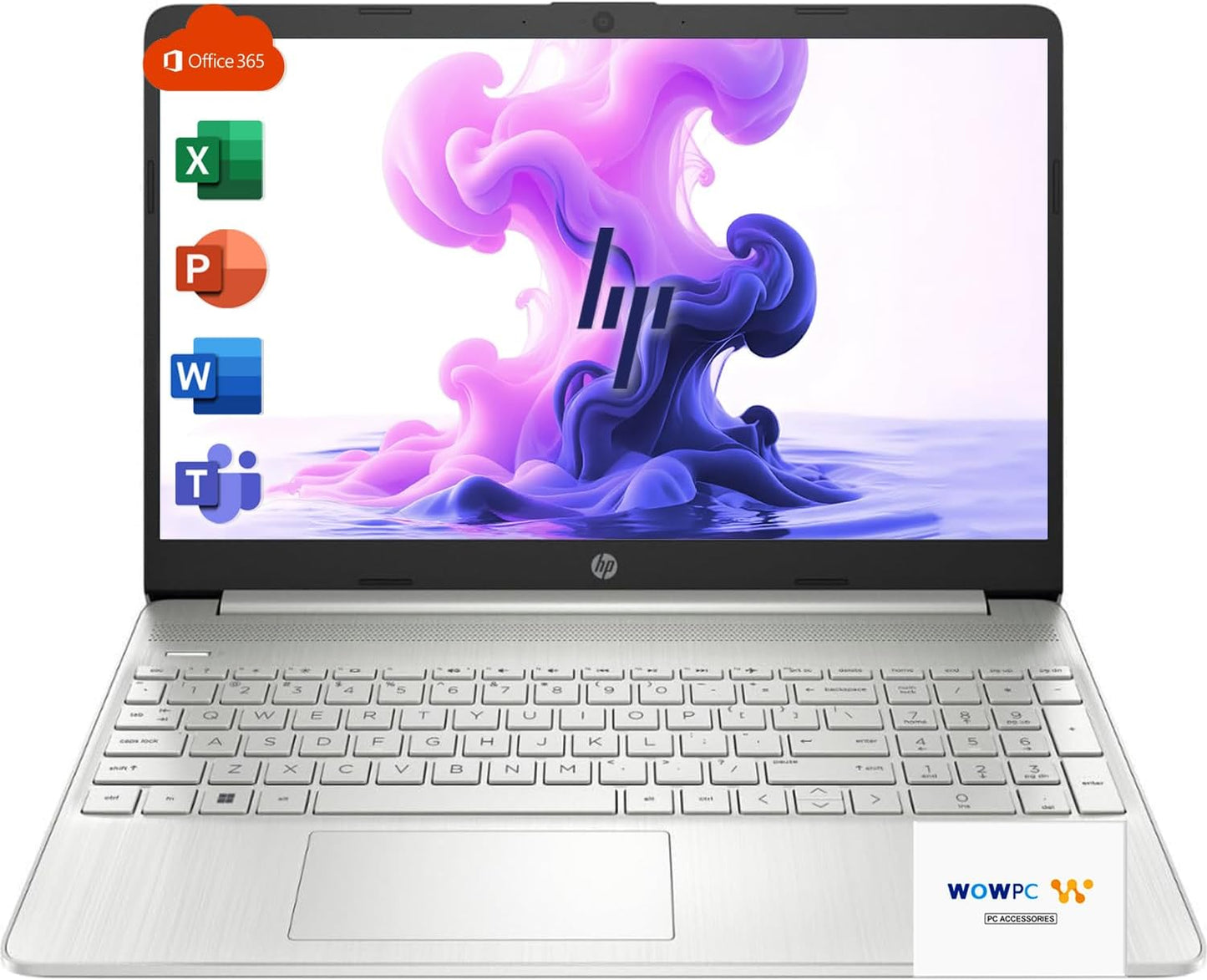 HP 15.6 Laptop with AMD Processor and Microsoft Office Included