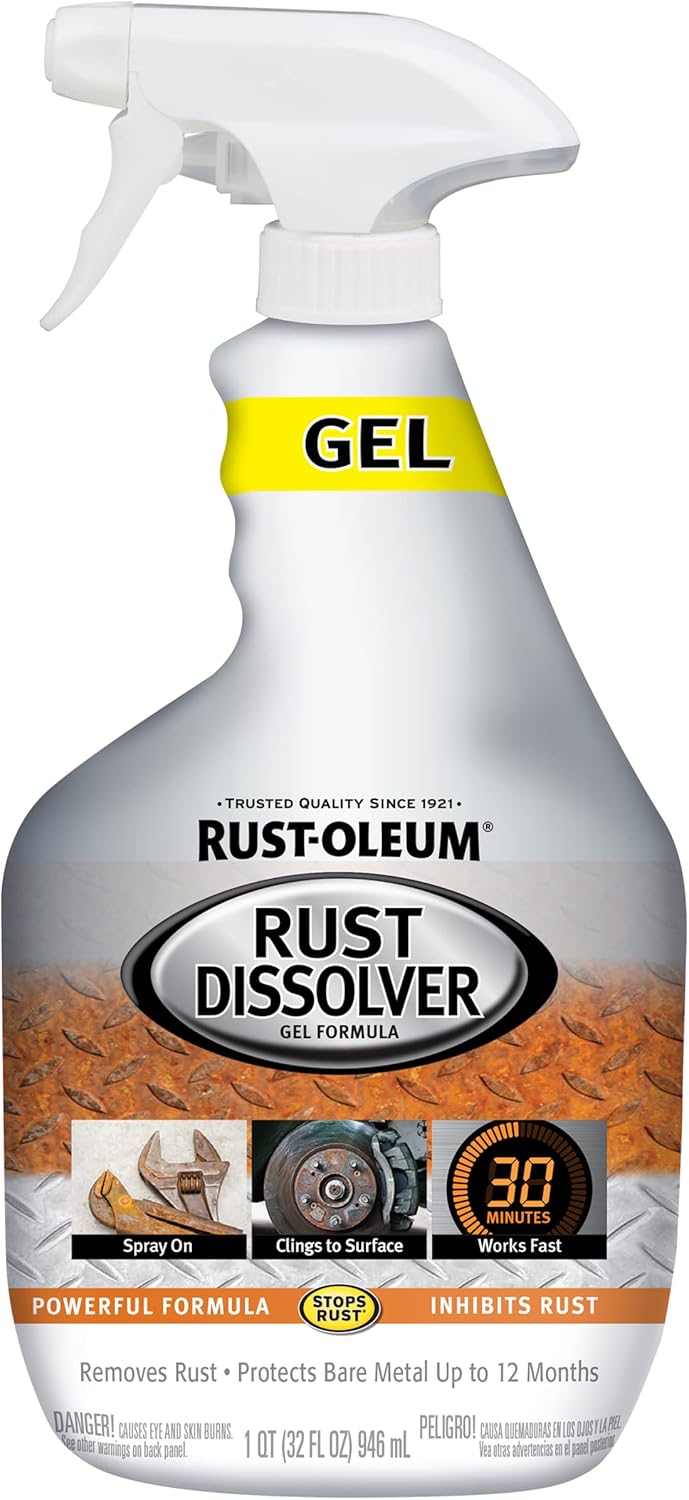 Rust-Oleum Rust Dissolver Gel - 32oz, Removes Rust