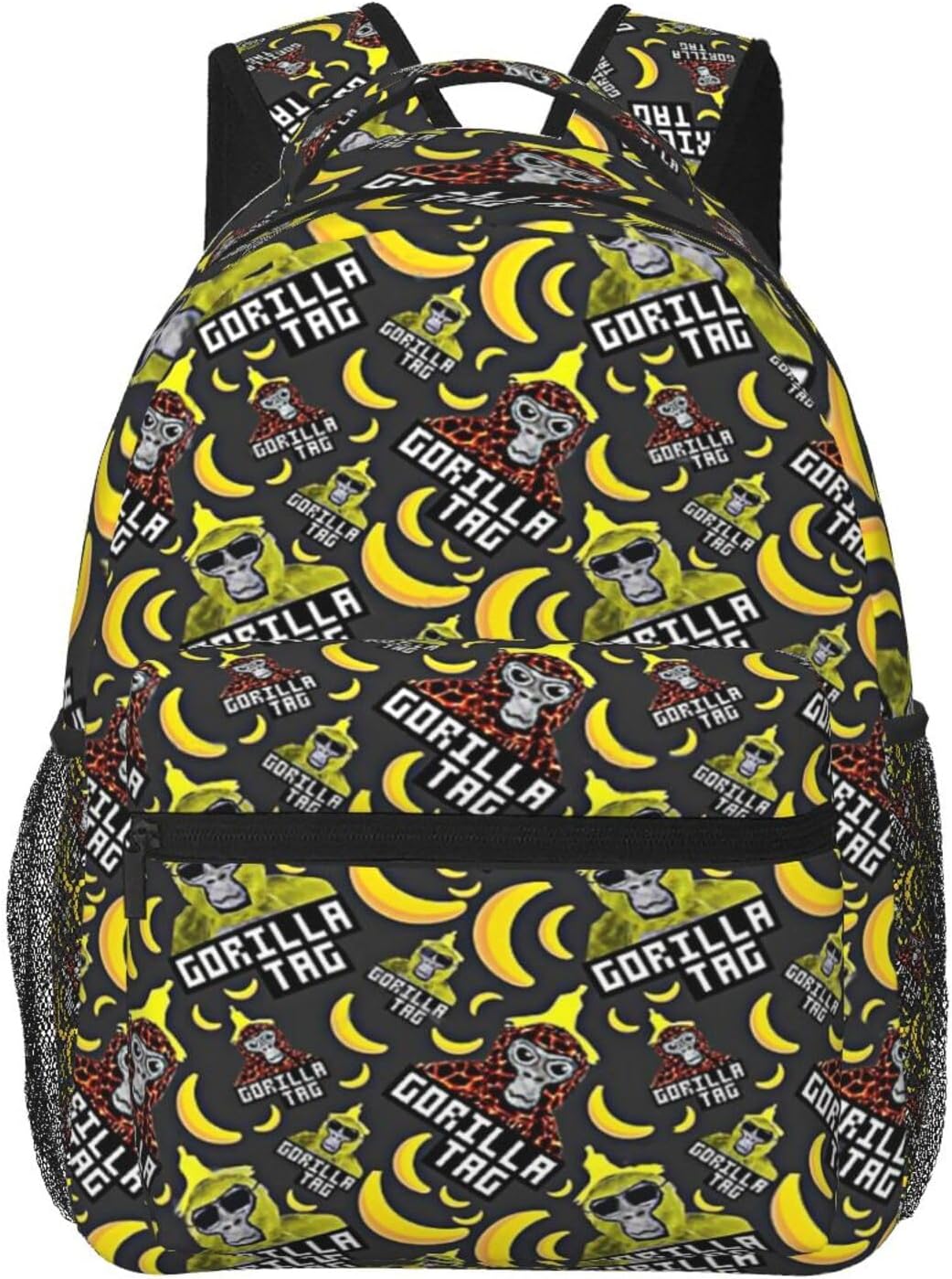 Gorilla Tag Backpack Cute Cartoon Lightweight Laptop Backpack