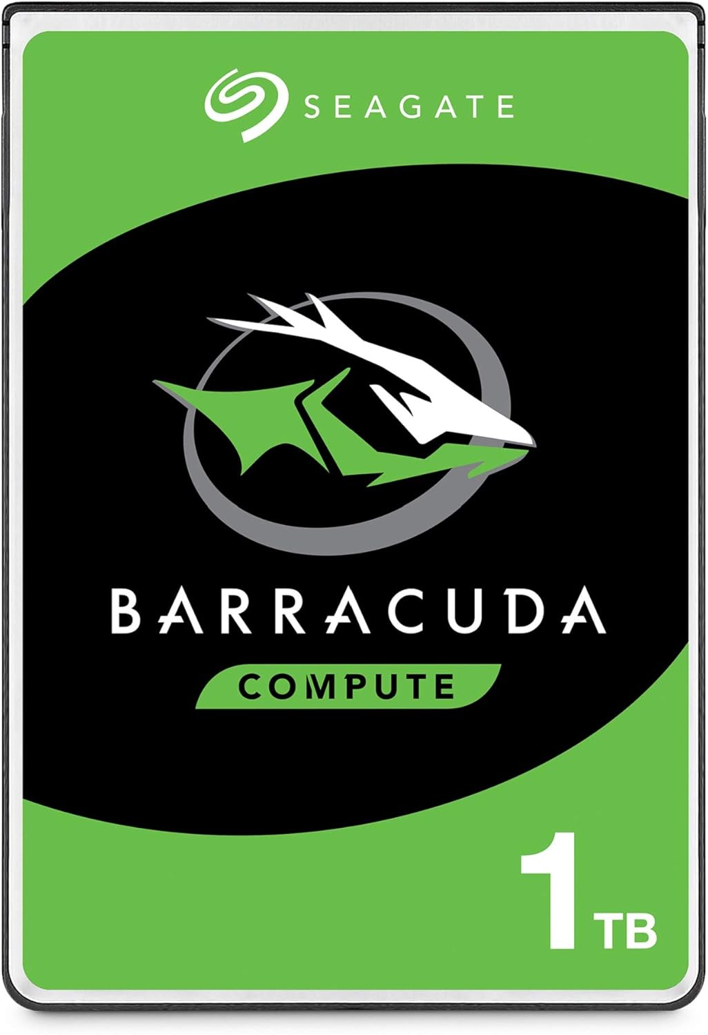 Seagate BarraCuda 1TB HDD - Fast & Reliable Storage
