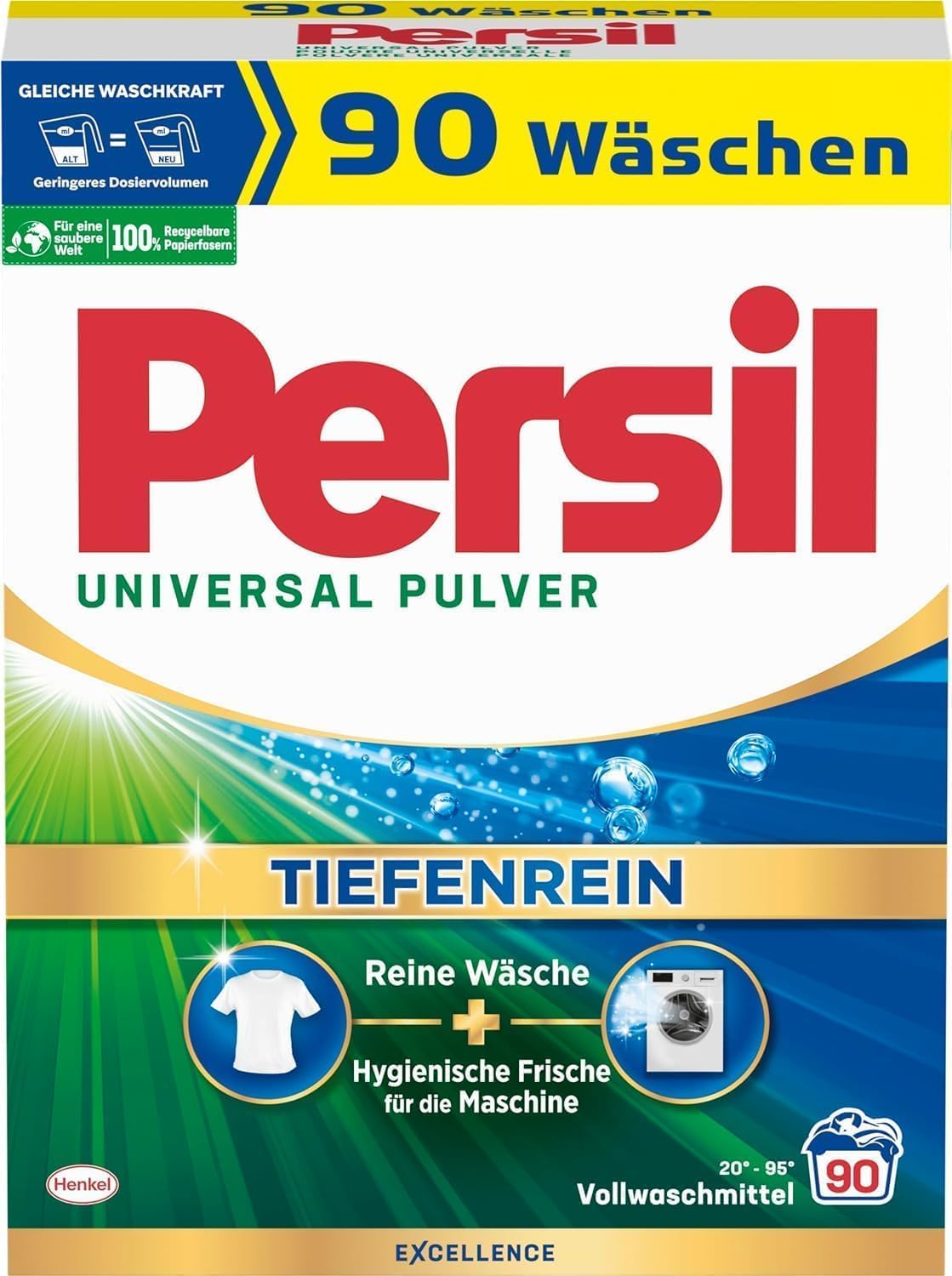 Persil Detergent Powder - 90 Loads, Ultimate Clean