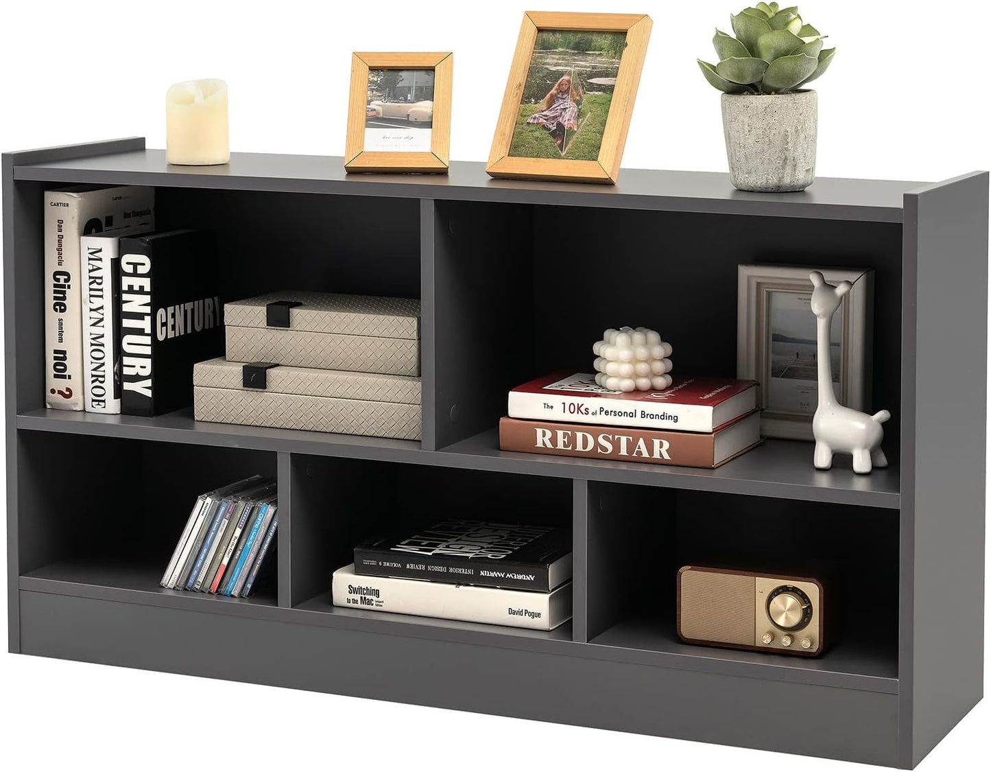 Tangkula 5 Cube Bookcase: Stylish Storage Solution