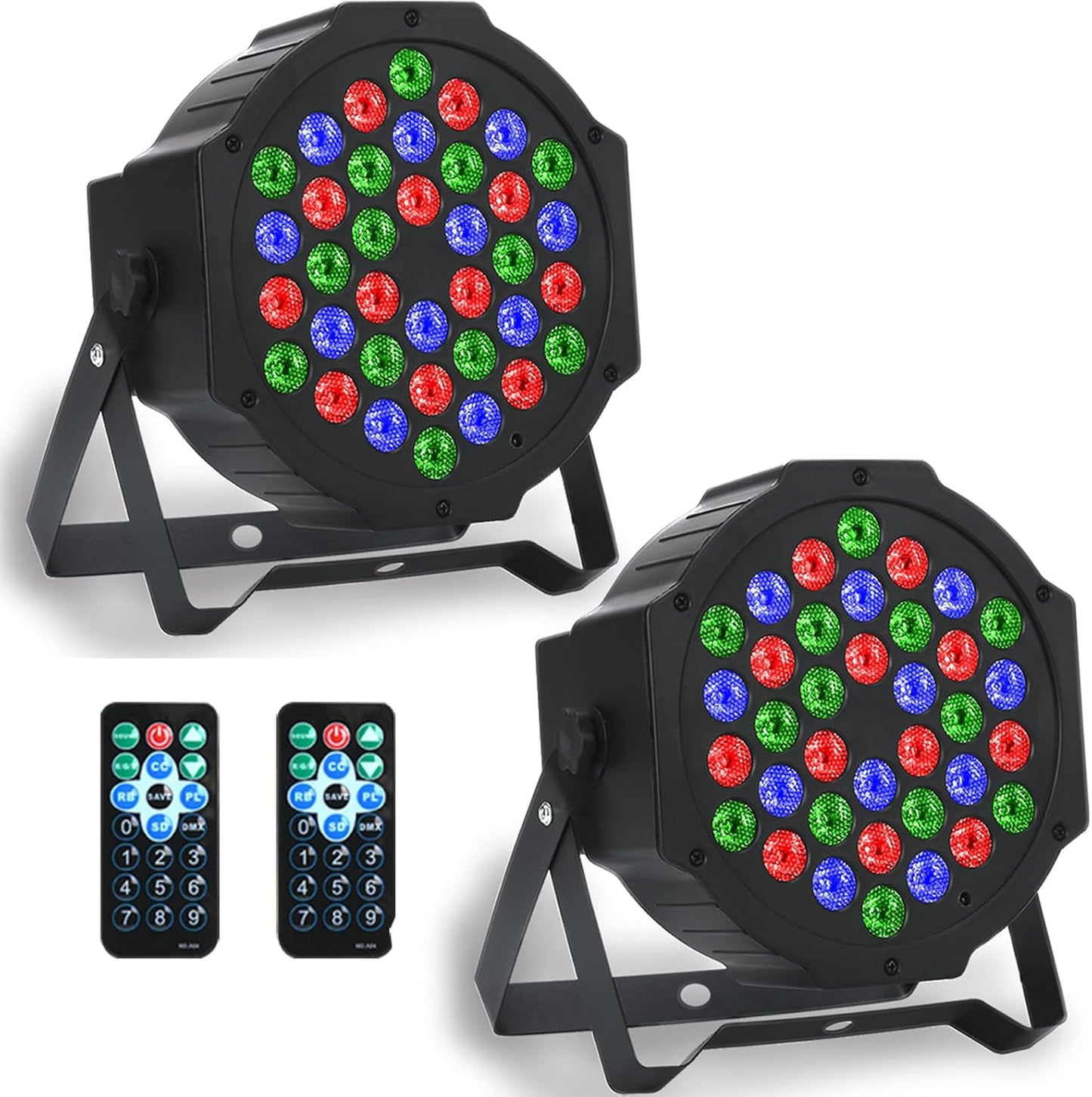 36 LED RGB Par Light Stage Lights for Events and Parties