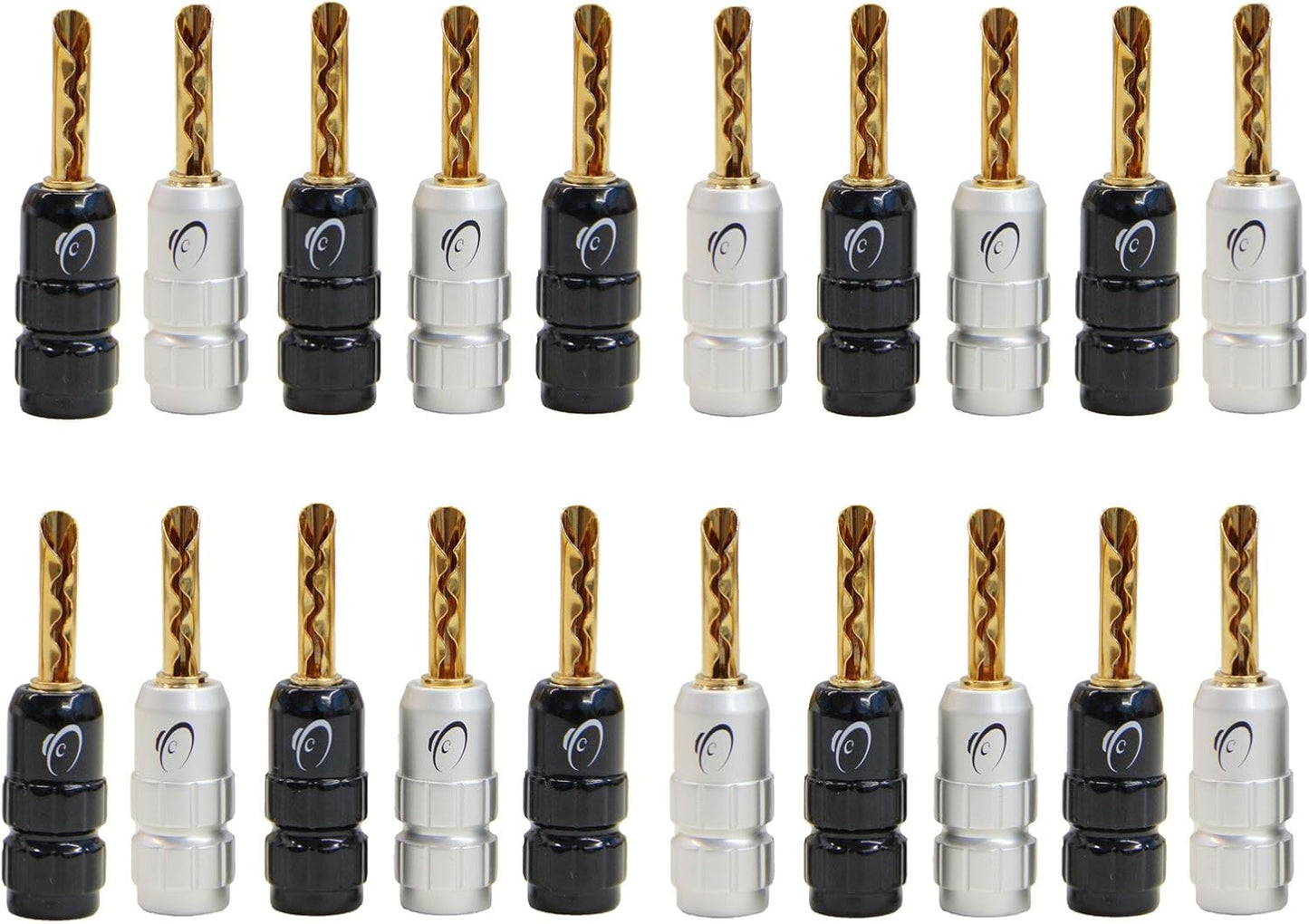 KnuKonceptz eKs BFA Style Banana Plugs for Superior Connections