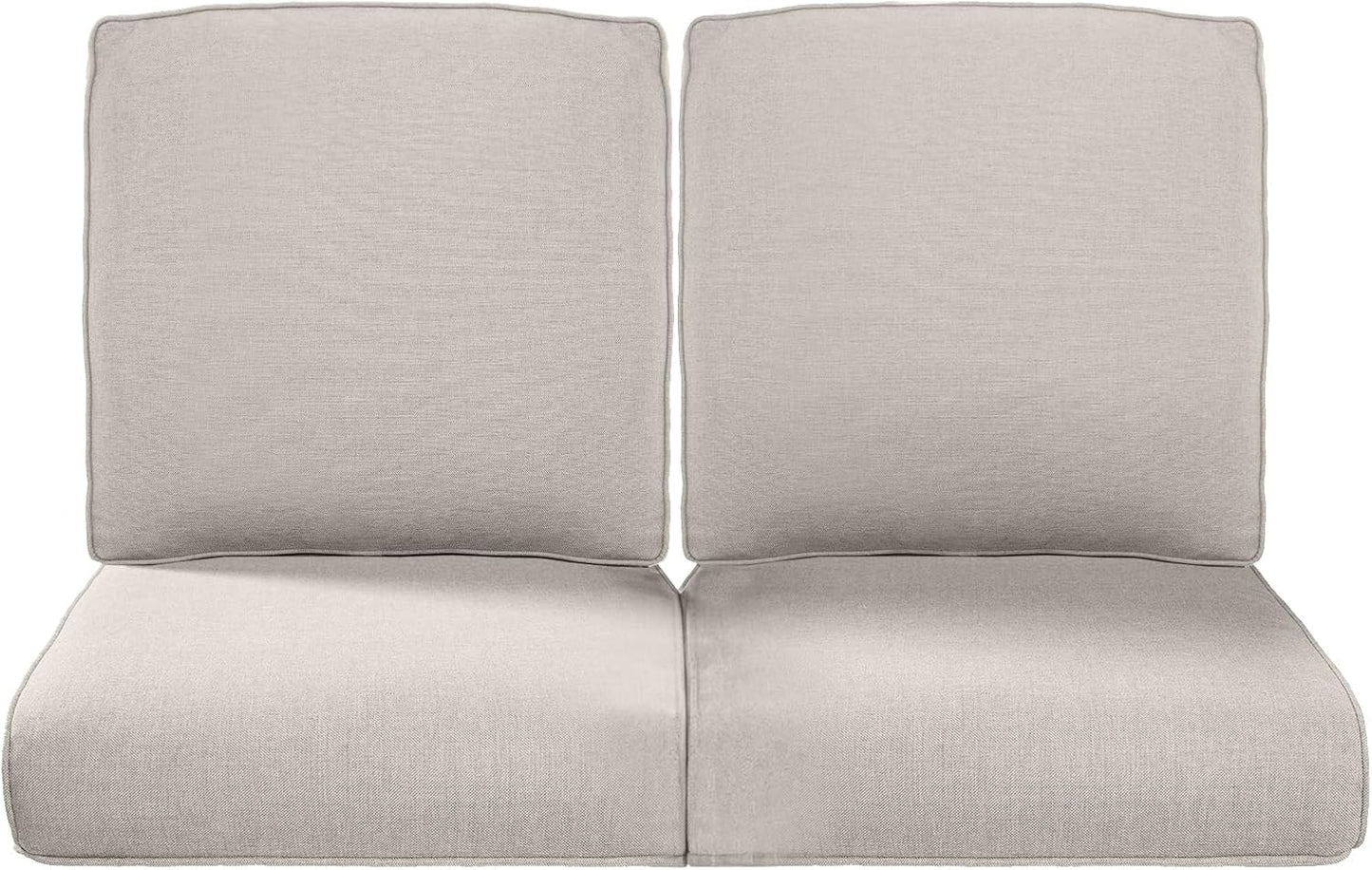 Pop Outdoor Seat Cushions Set of 2 - Comfortable High Back