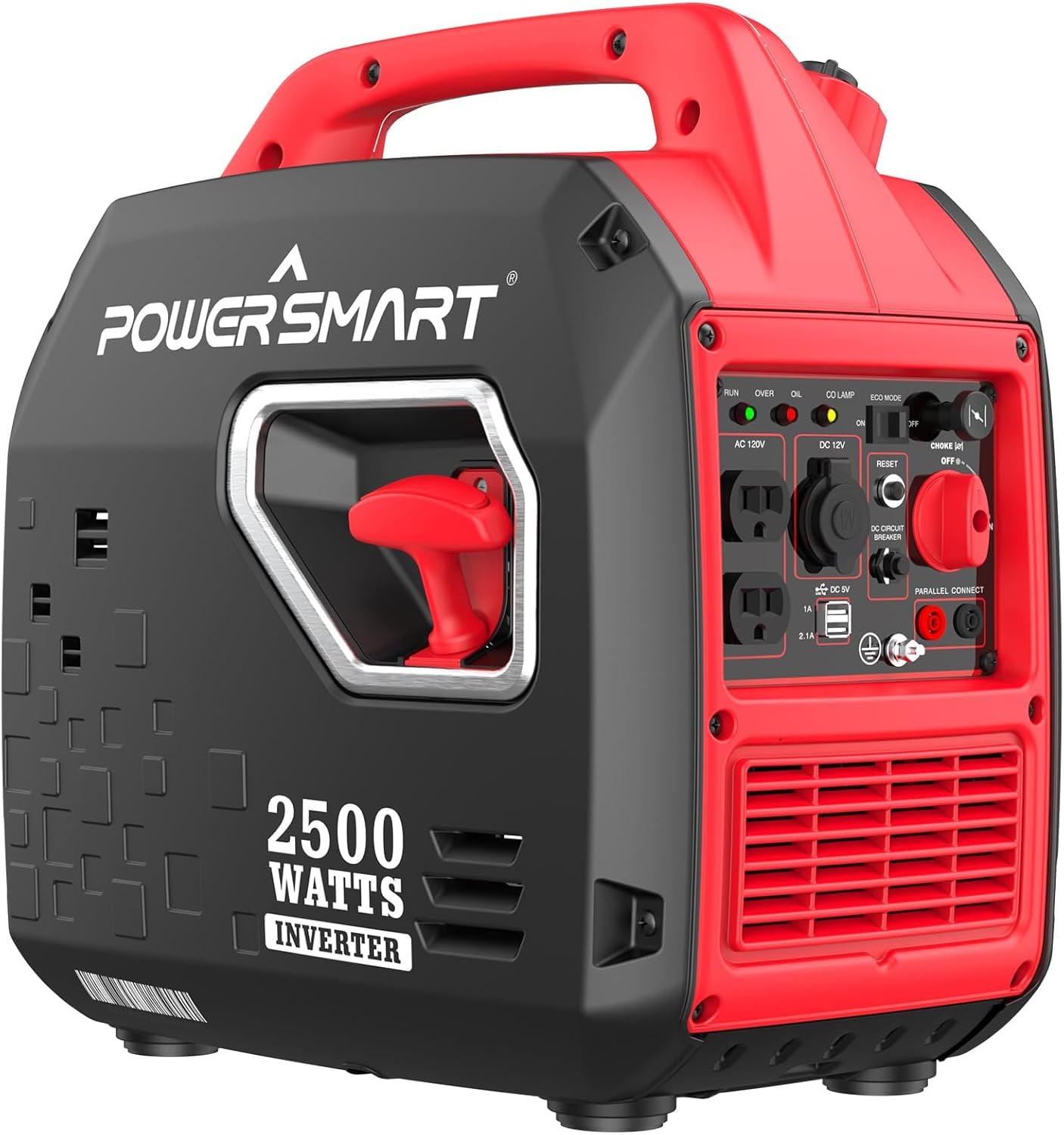 PowerSmart 2500-Watt Portable Inverter Generator for Quiet Use