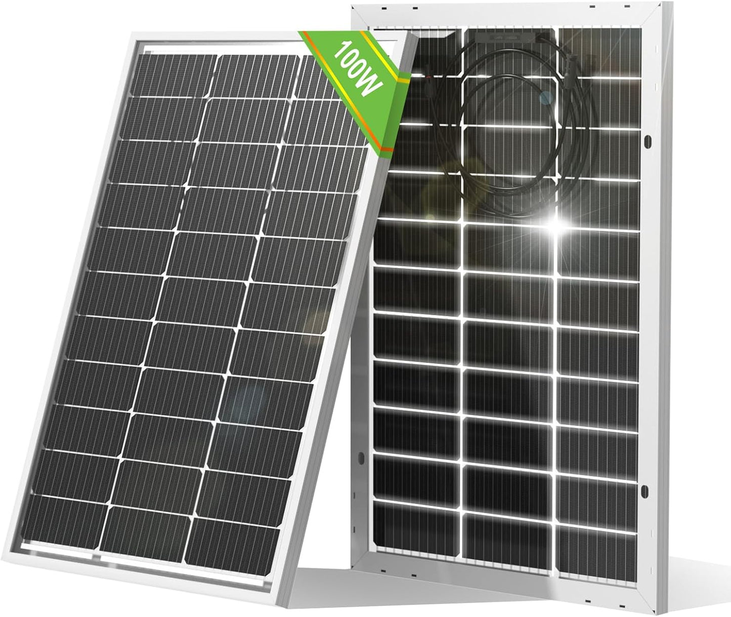 Bifacial 100 Watt 12 Volt Solar Panel for Off-Grid Applications