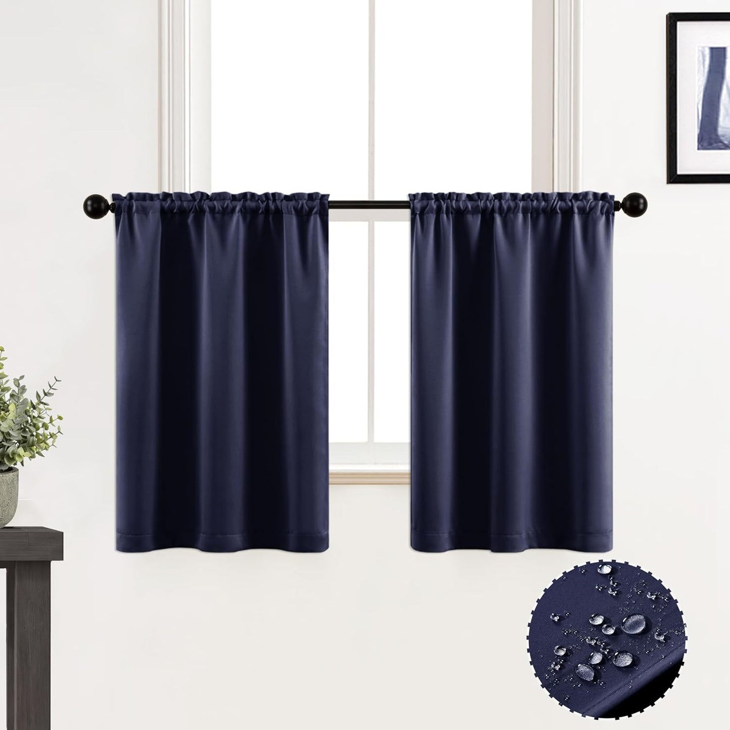 Navy Blue Bunk Bed Curtains: Cold Blocking Privacy Solution