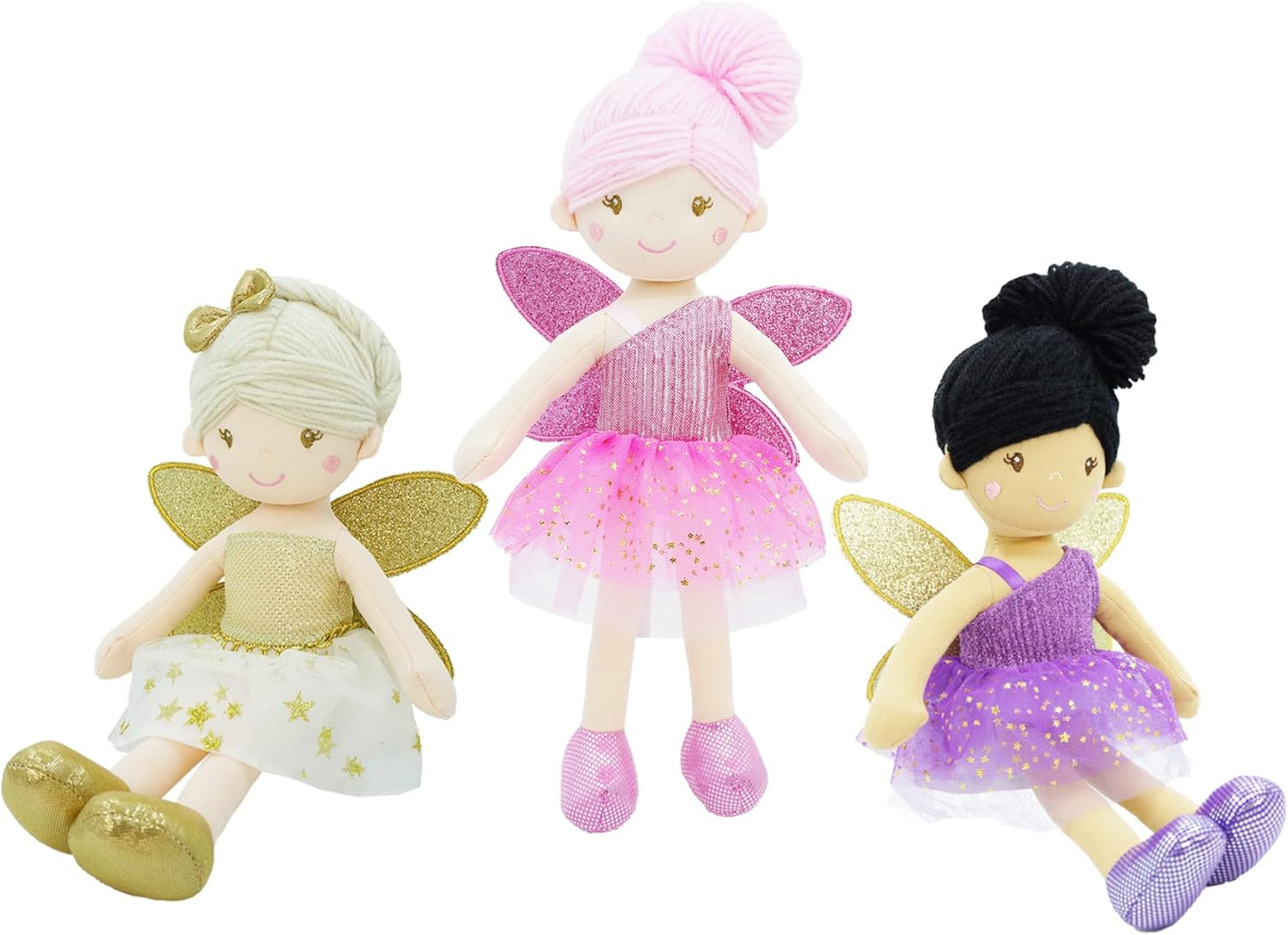 Enchanting 12in Fairy Dolls Package for Imaginative Play
