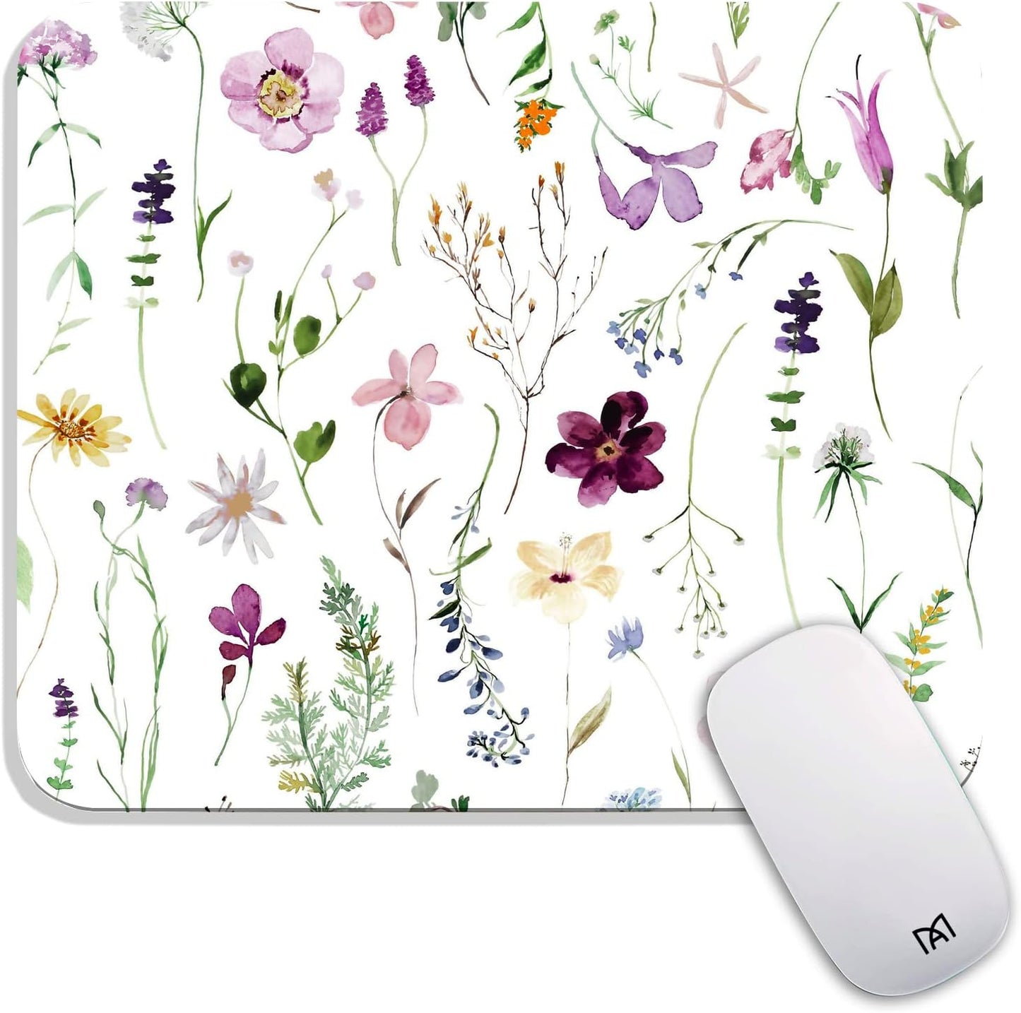 Stunning Floral Custom Mouse Pad by Armanza