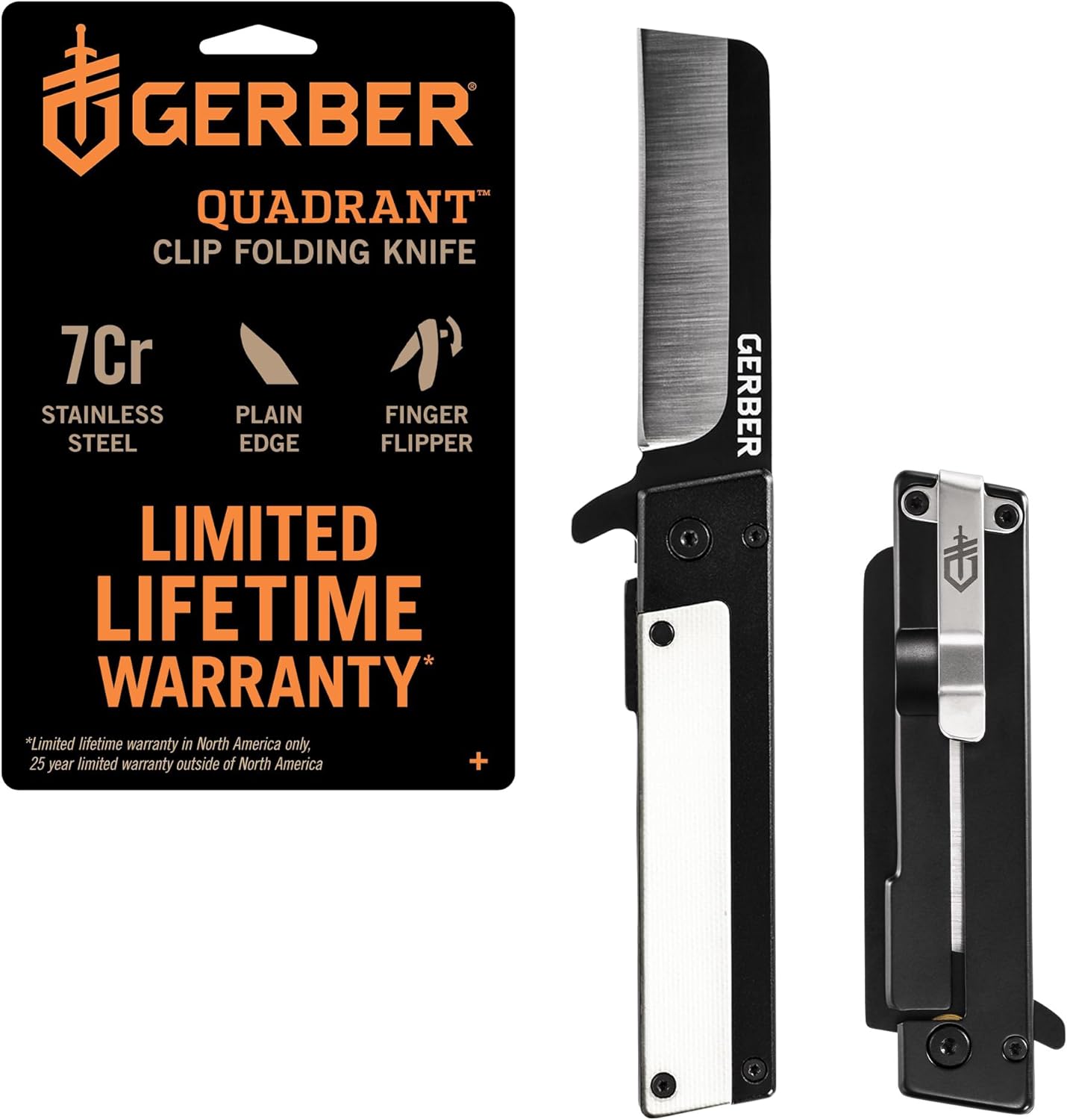 Gerber Gear Quadrant Clip Folding Knife - EDC Essential Tool
