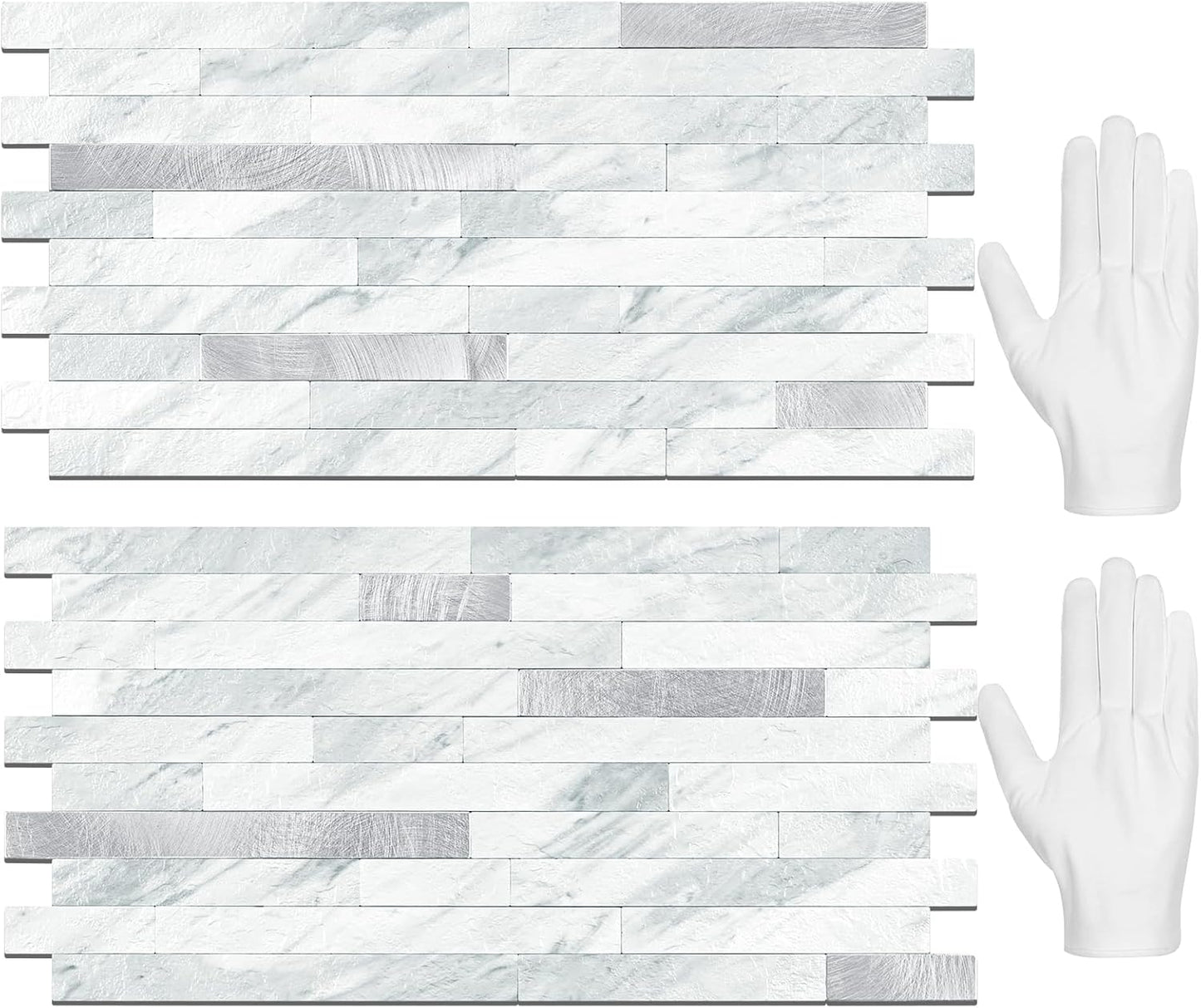 STICKGOO Peel and Stick Backsplash Tile for Kitchen and Bath