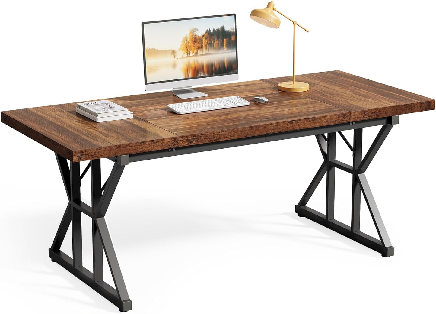 Spacious Modern Executive Desk by LITTLE TREE