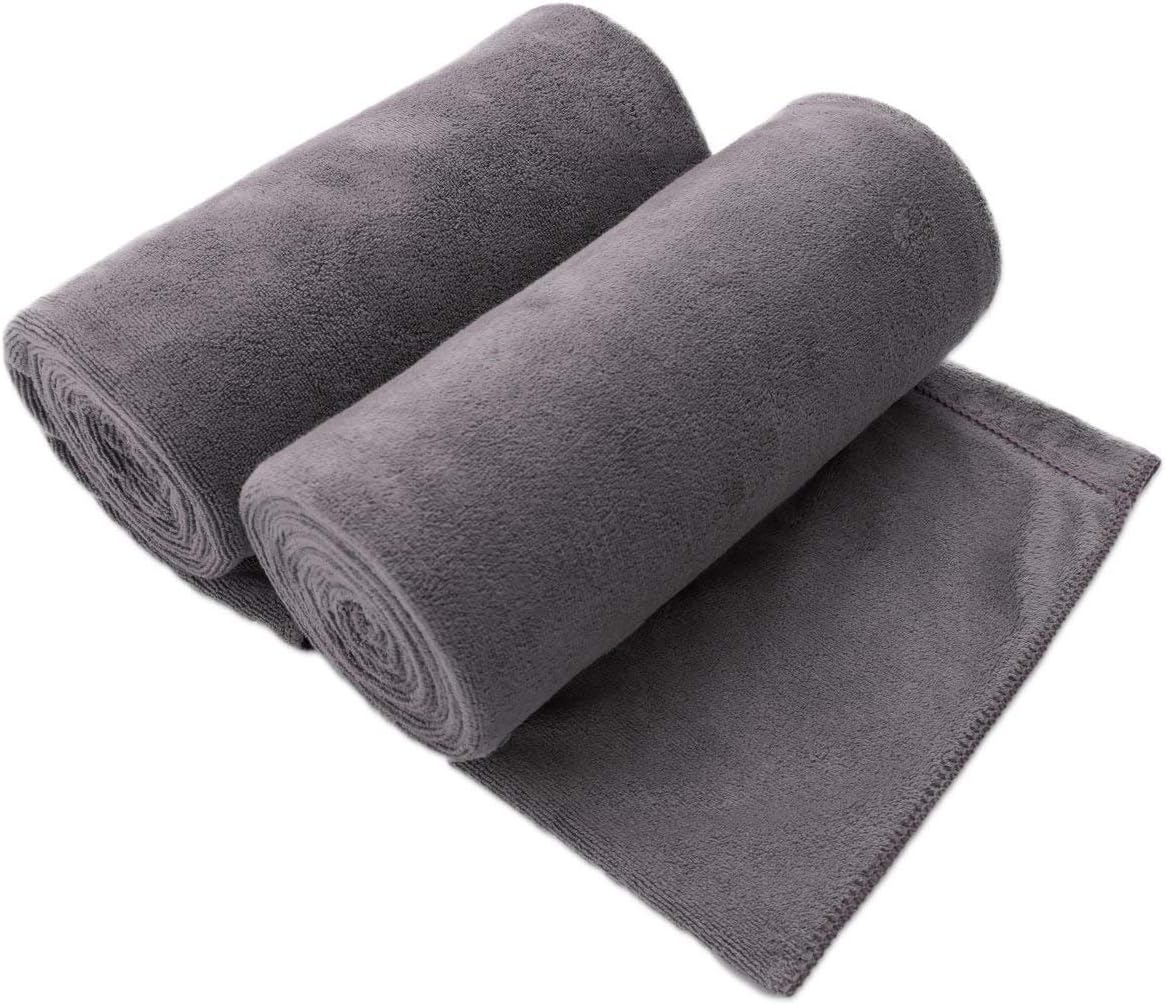 JML Oversized Microfiber Towels 2 Pack - Fast Drying & Soft
