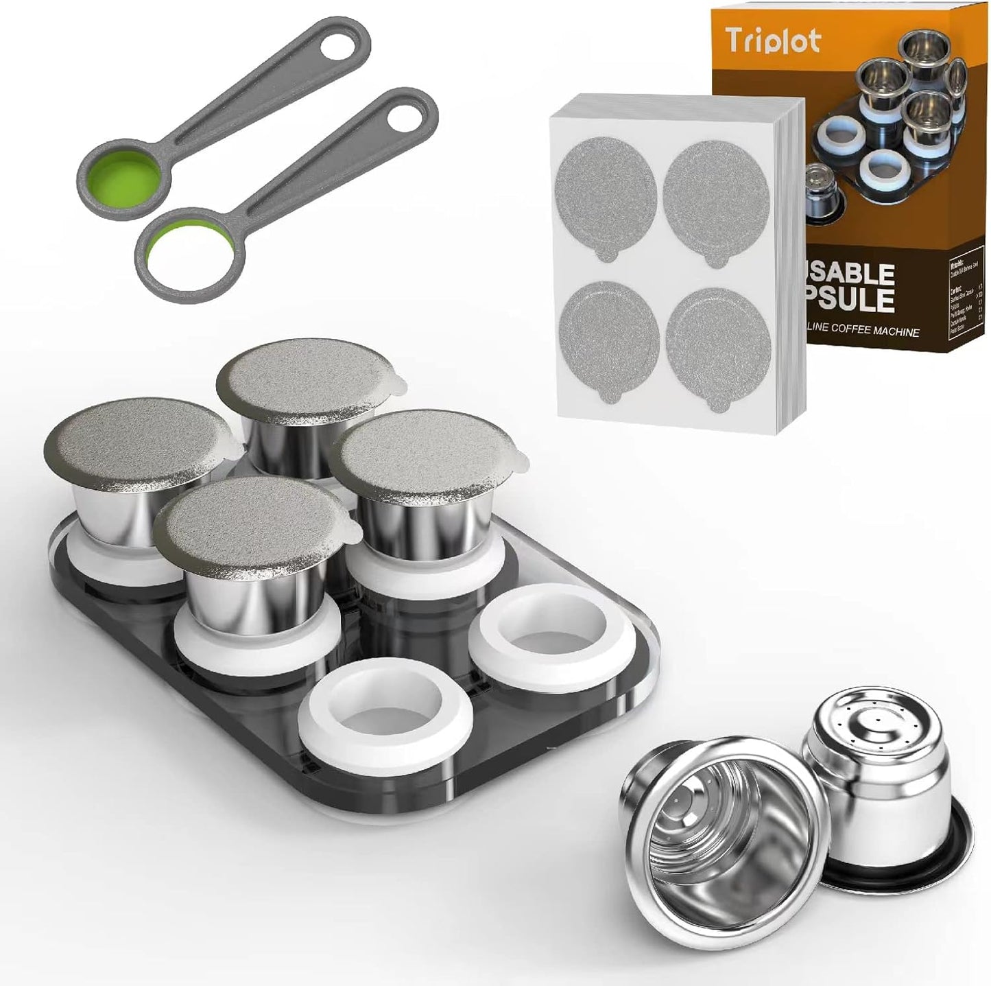 Refillable Stainless Steel Nespresso Pods - Eco-Friendly Coffee Solution