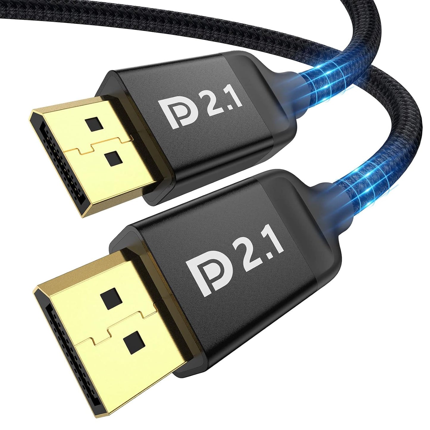 Silkland 2.1 DisplayPort Cable: 16K@60Hz to 2K@360Hz Gaming Compatibility