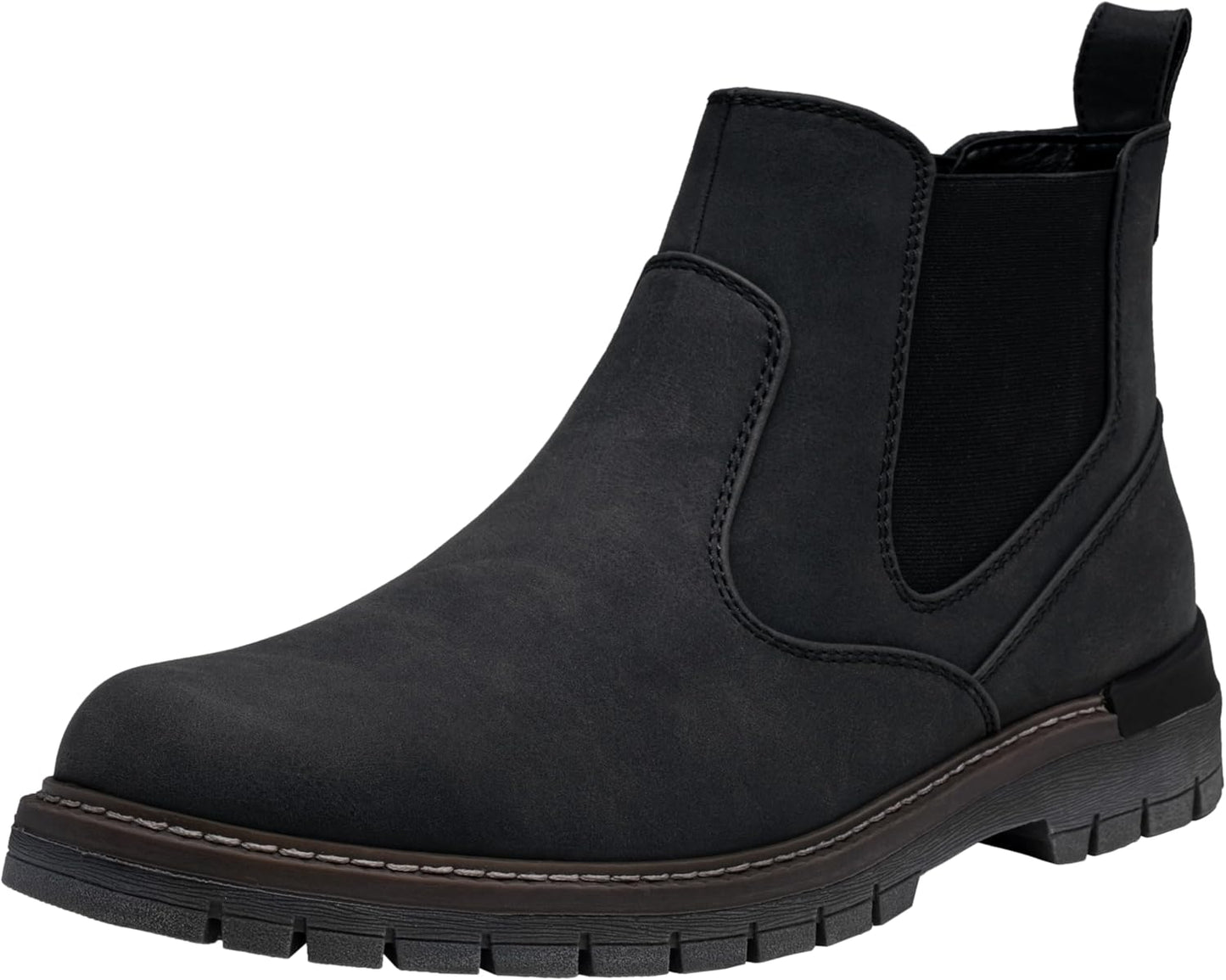 Jousen Mens Boots Retro Chelsea Slip On Casual Boots for Men