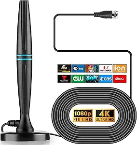TV Antenna Indoor for Local Channels - Long Range Digital Antenna