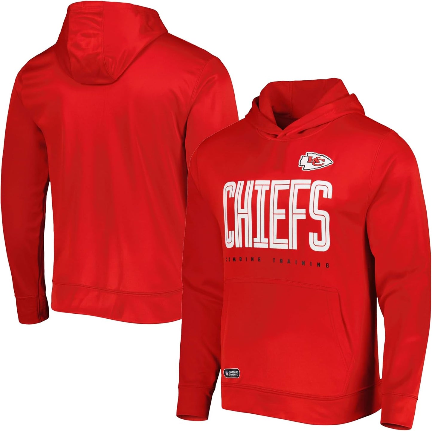 NFL Youth Unisex Green Team Color Performance Hoodie for Kids