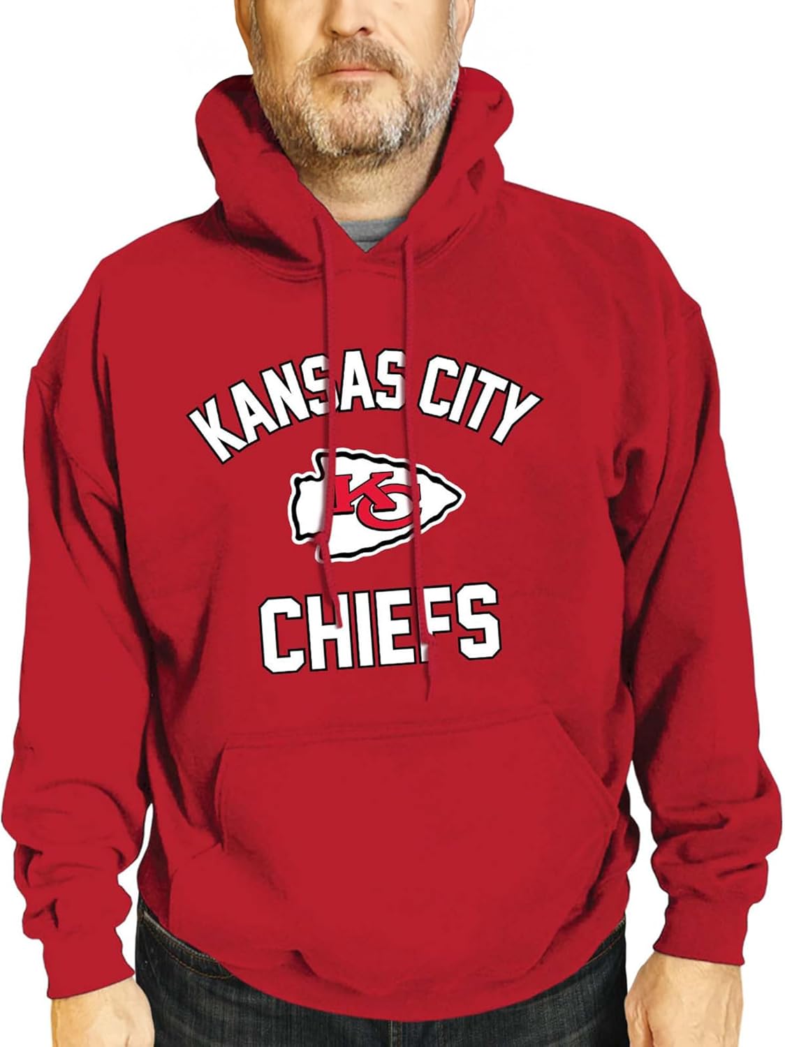 Kansas City Chiefs Adult Gameday Hooded Sweatshirt for Fans